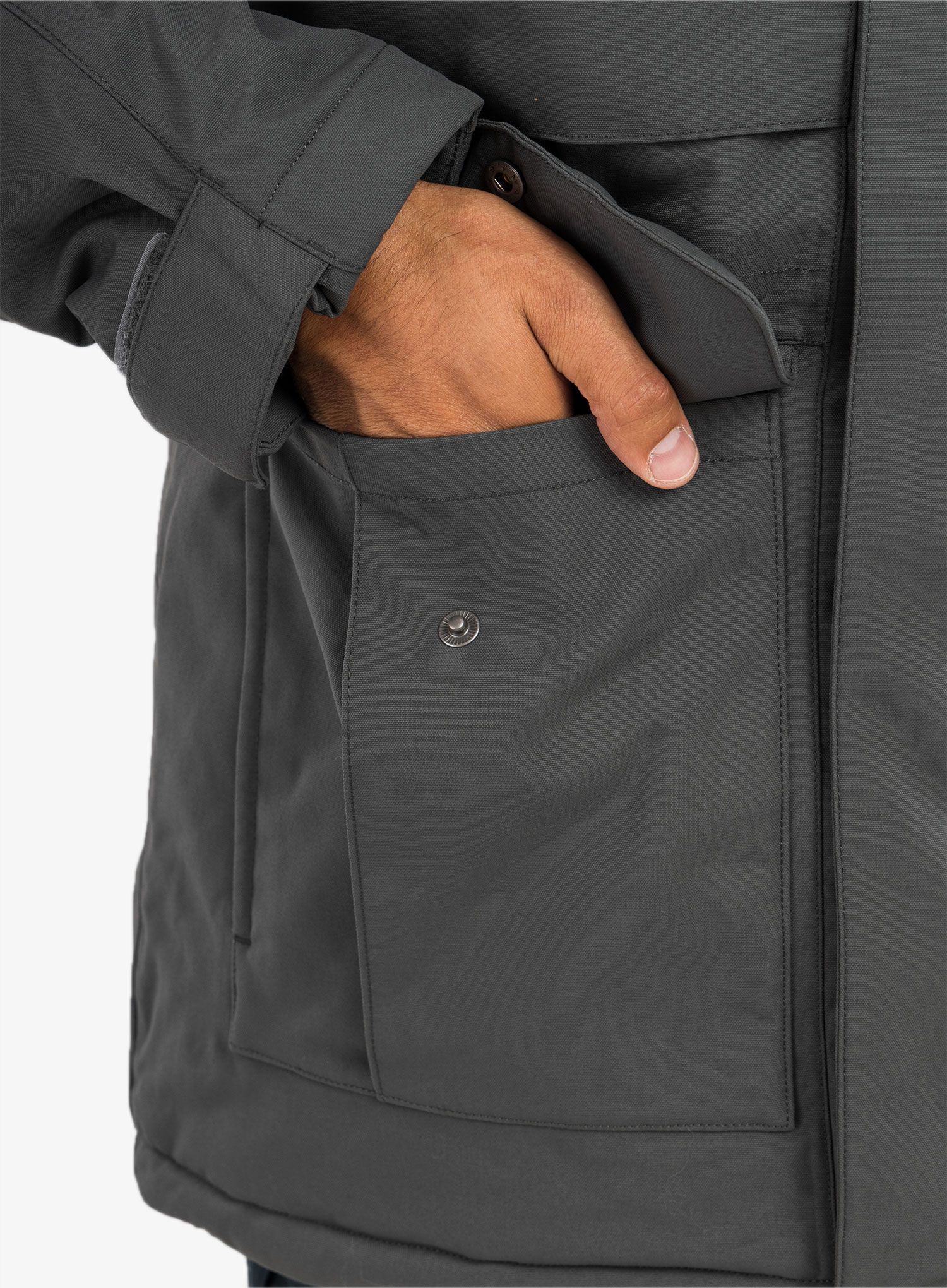 Izolovaná bundaFjallraven Nuuk Parka - basalt