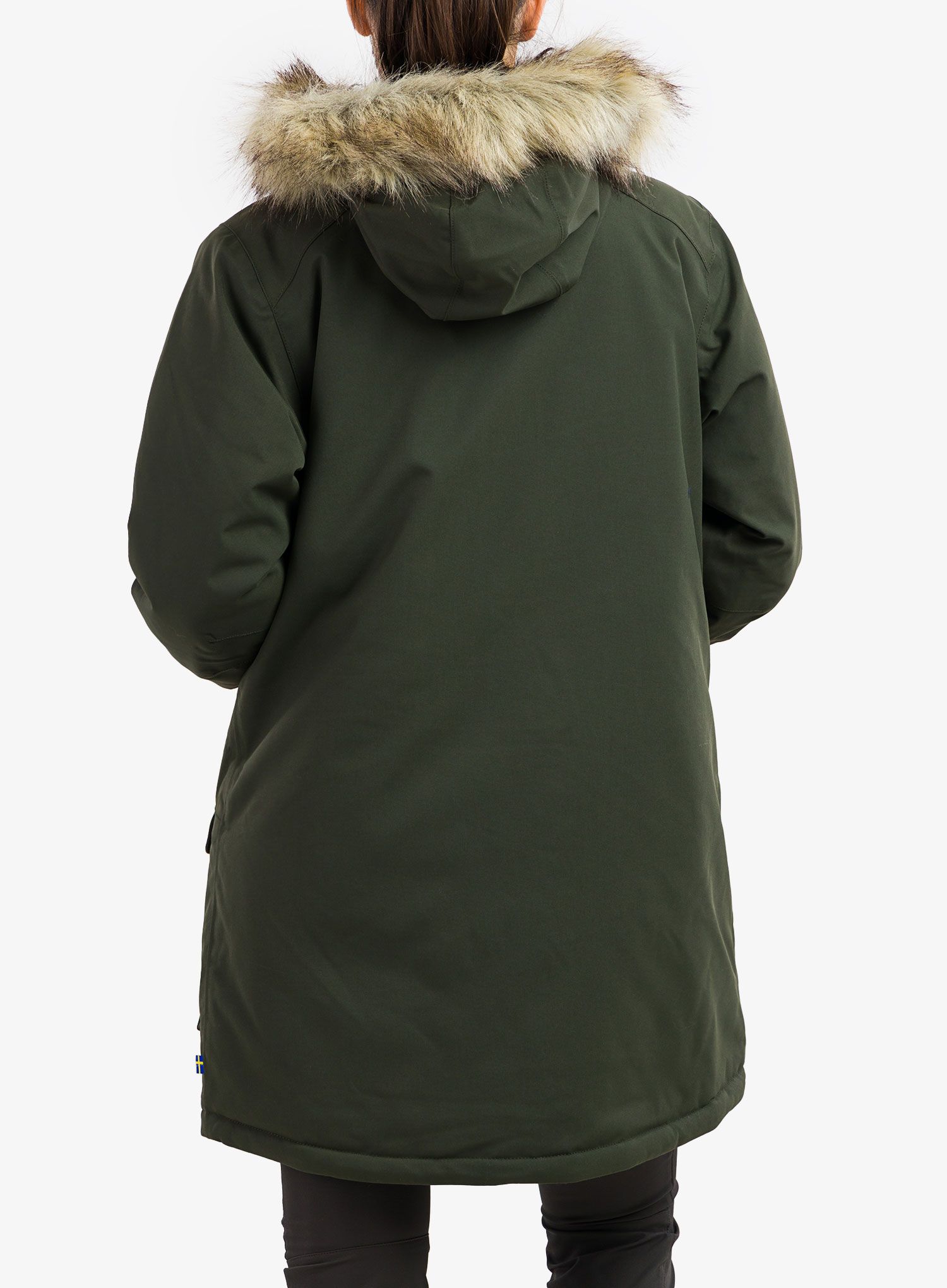 Dámský zimní kabát Fjallraven Nuuk Parka - deep forest