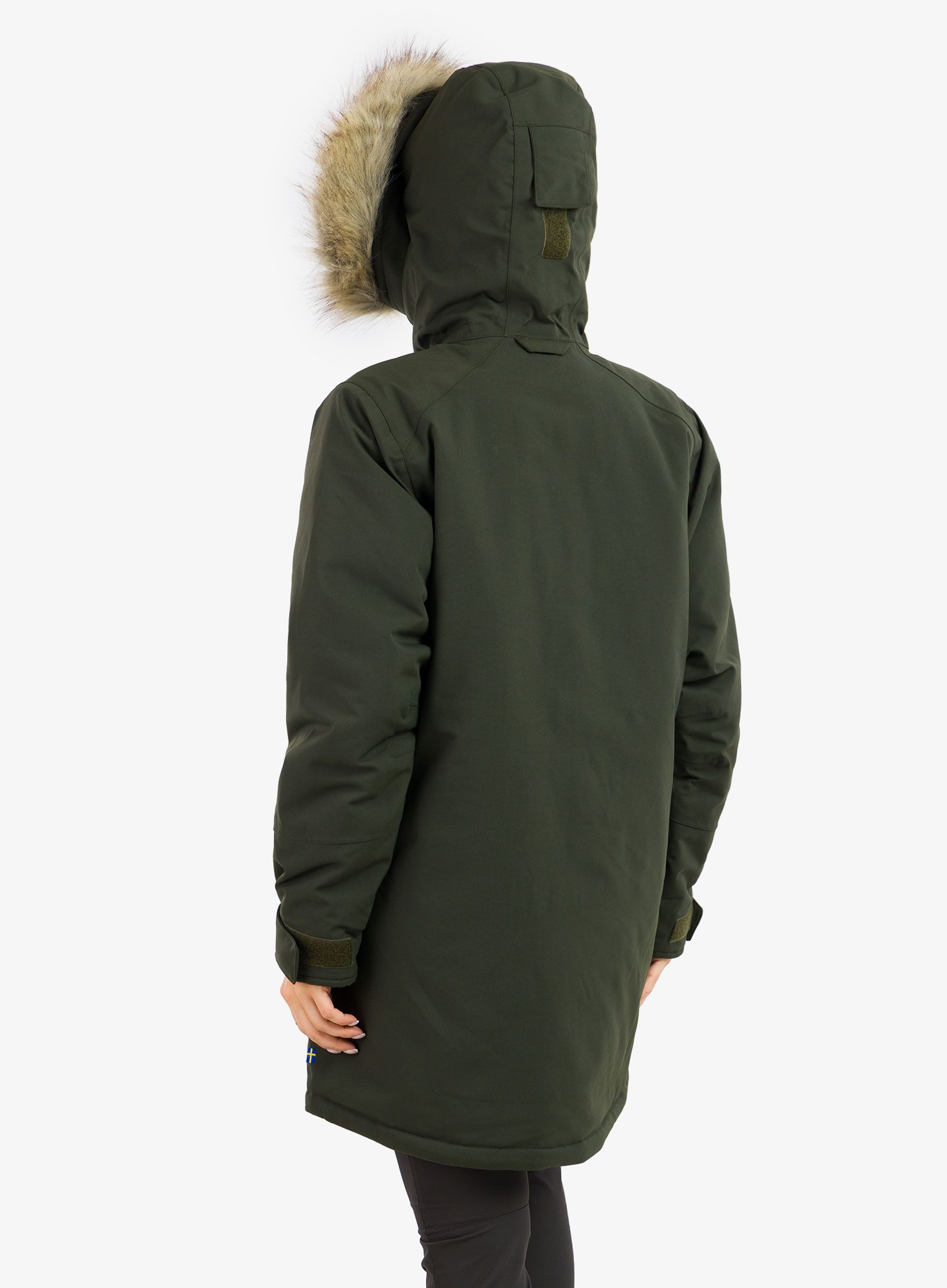 Dámský zimní kabát Fjallraven Nuuk Parka - deep forest
