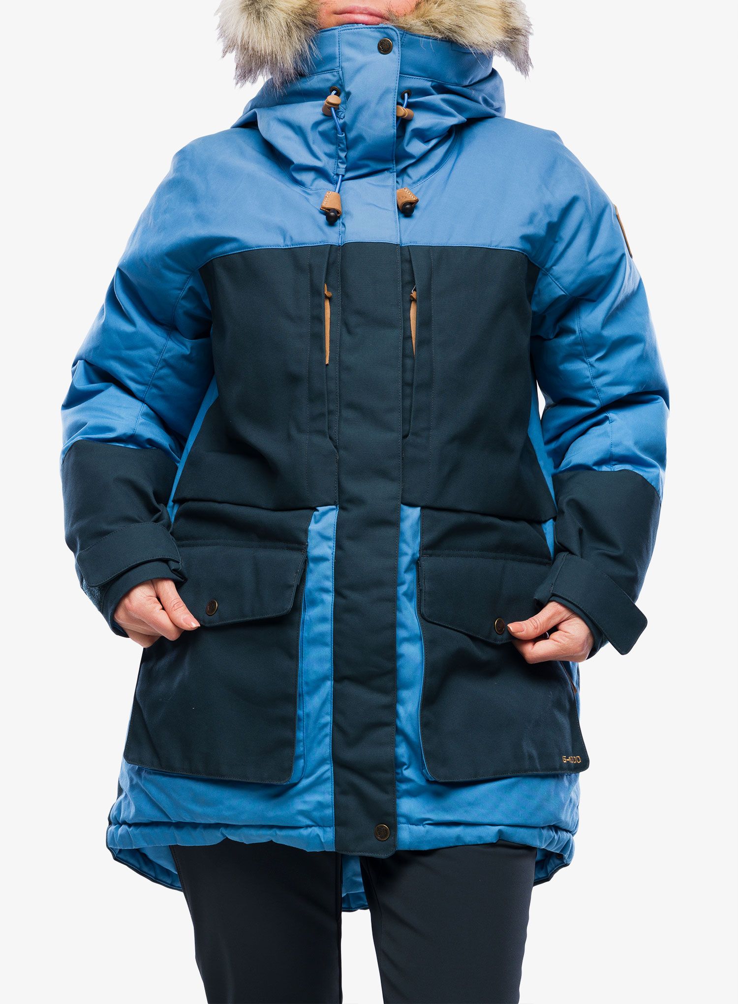 Dámská zimní bunda Fjallraven Polar Expedition Parka - blue/mountain blue