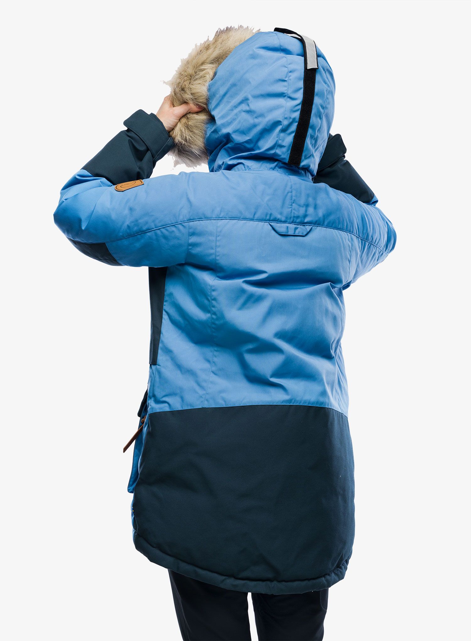 Dámská zimní bunda Fjallraven Polar Expedition Parka - blue/mountain blue