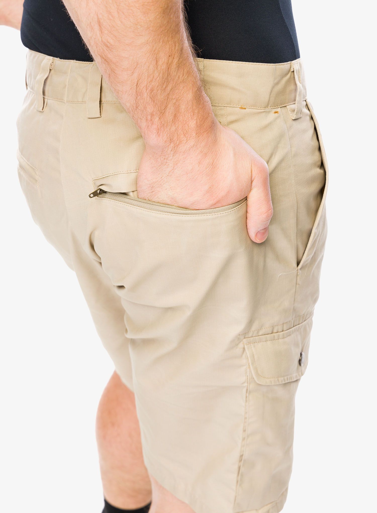 Outdoorové kraťasy Fjallraven Ruaha Shorts - fossil