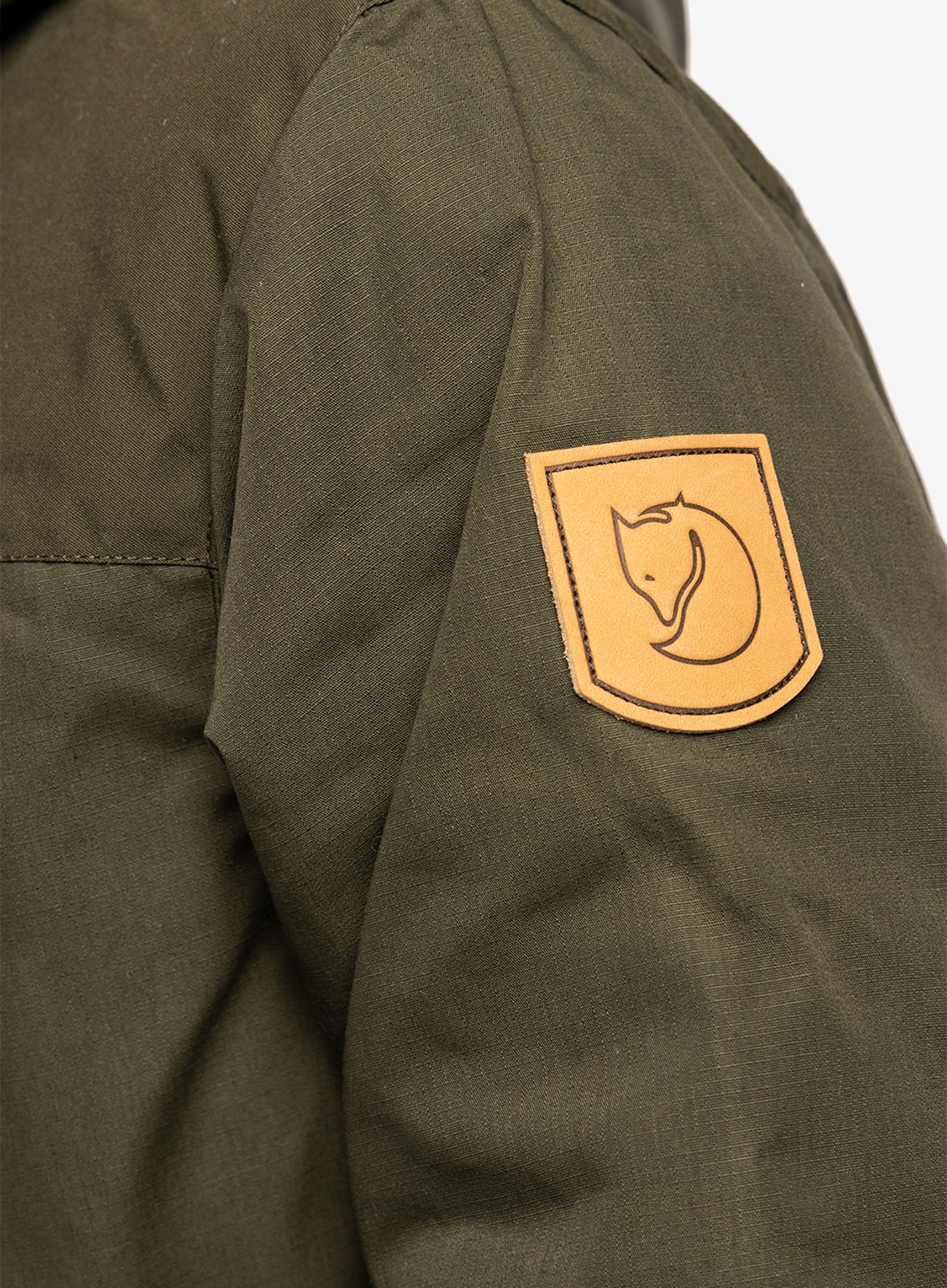 Dámský kabát Fjallraven Singi Wool Padded Parka - deep forest