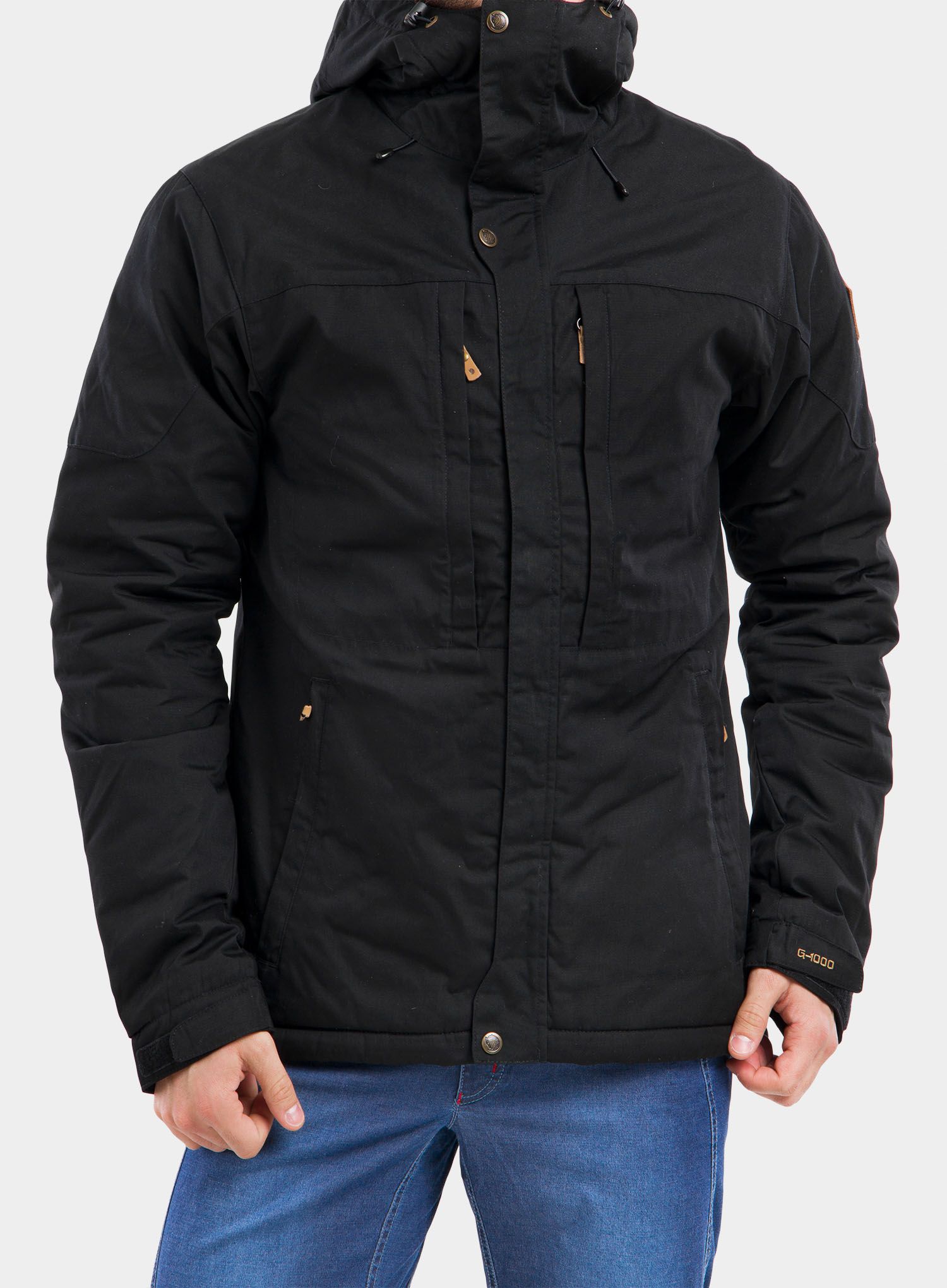 Zimní bunda Fjallraven Skogso Padded Jacket - black
