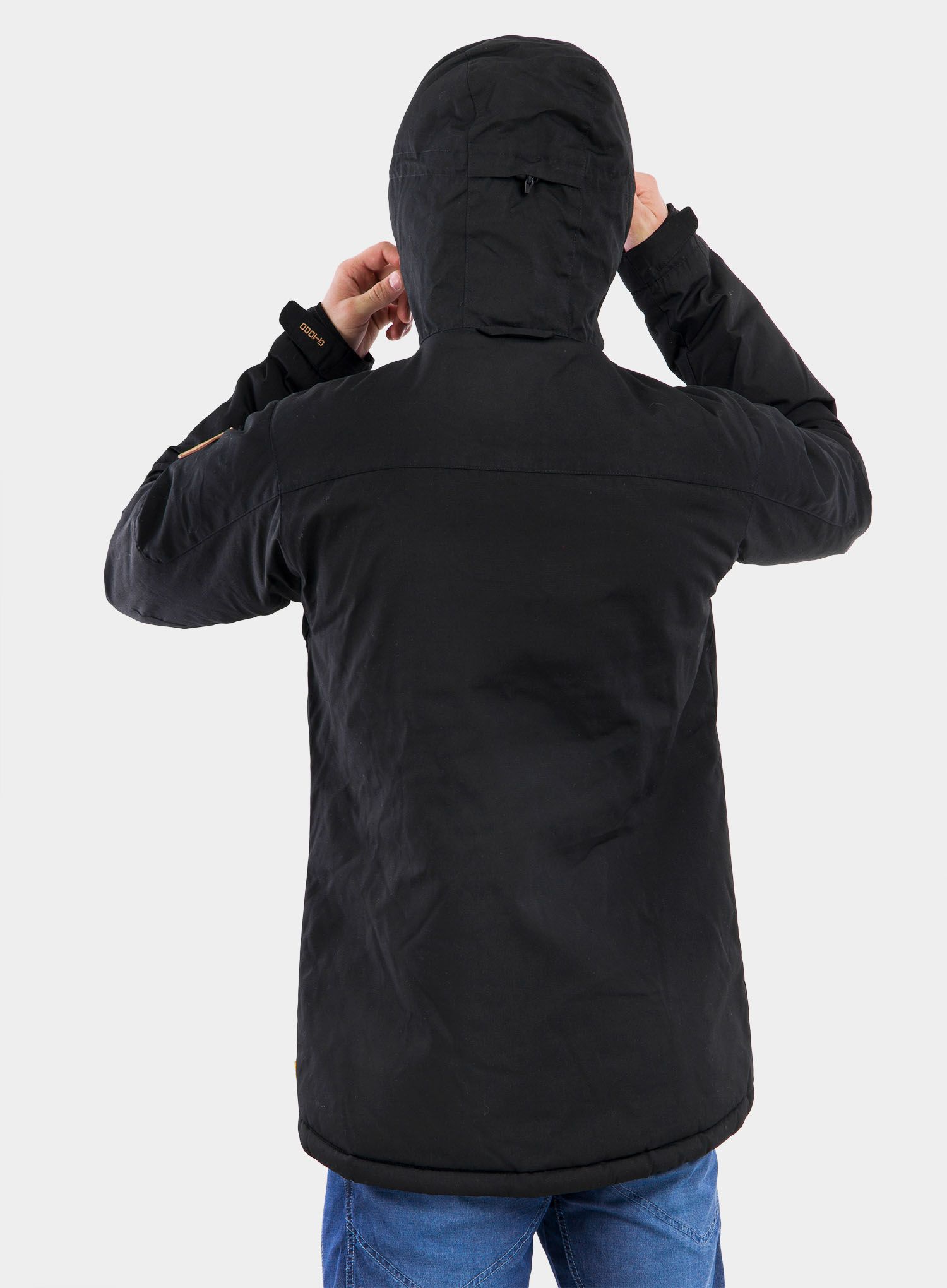 Zimní bunda Fjallraven Skogso Padded Jacket - black