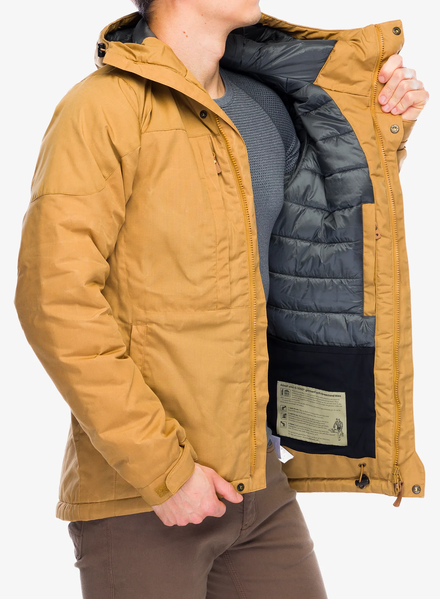 Zimní bunda Fjallraven Skogso Padded Jacket - buckwheat brown