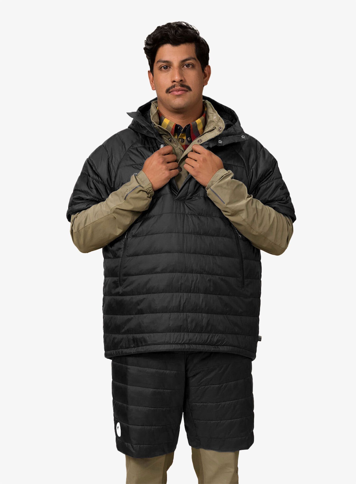 Bunda na kolo Fjallraven/Specialized Thermo Anorak - black