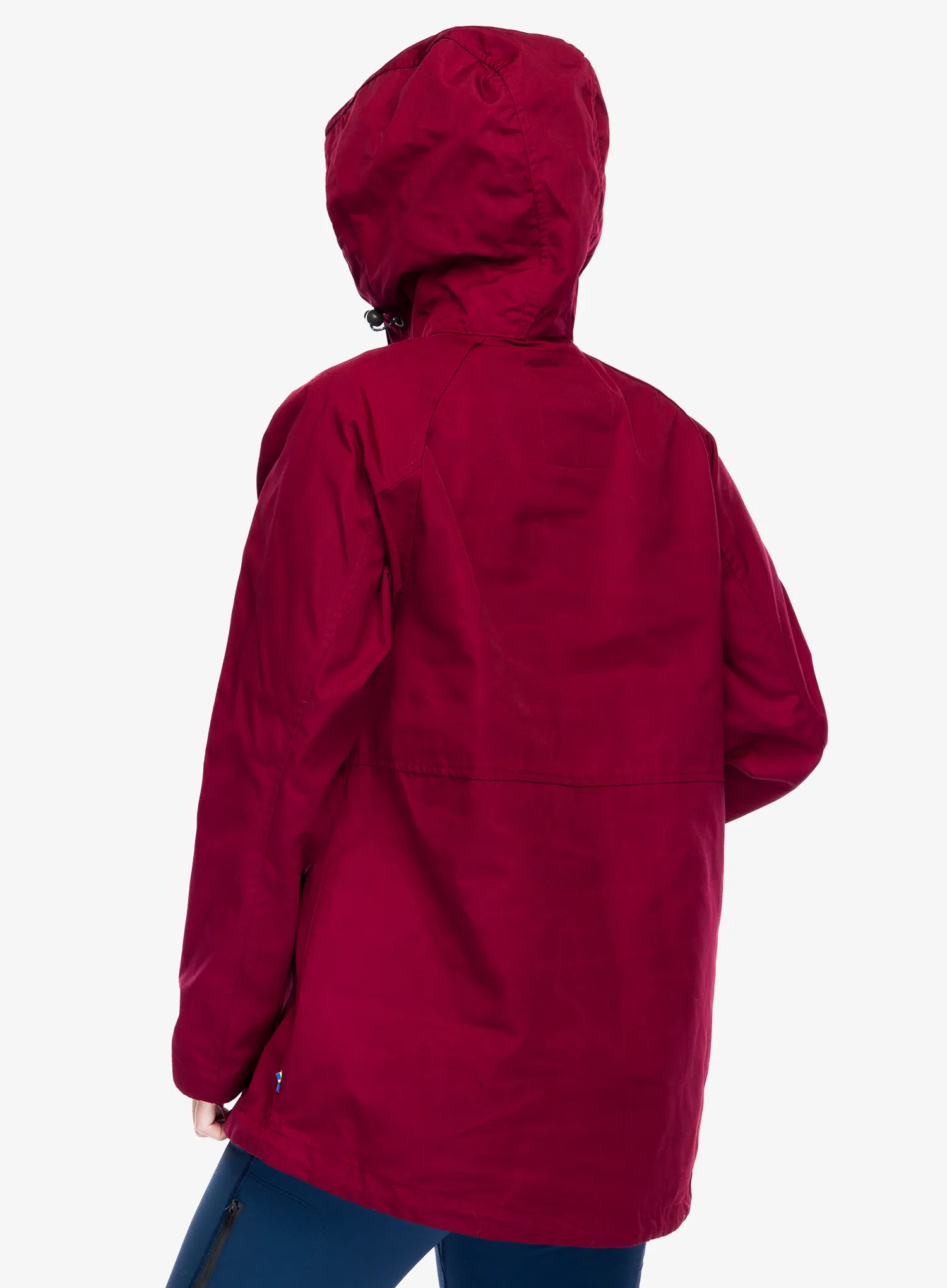 Dámská bunda Fjallraven Vardag Anorak - bordeaux red