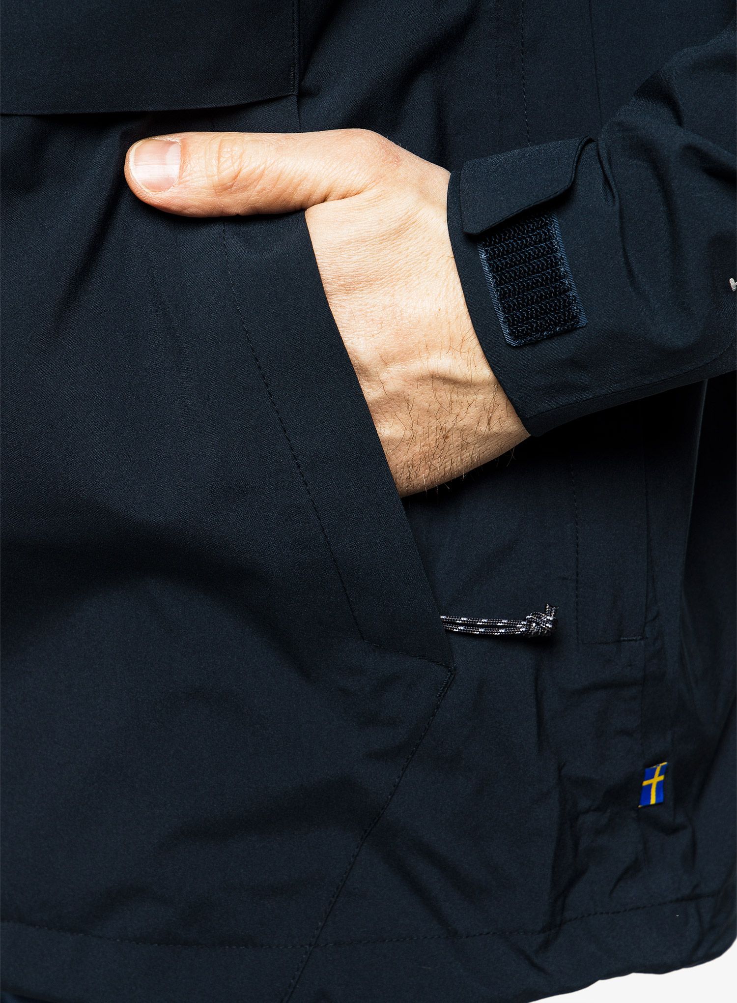 Bunda do deště Fjallraven Vardag Hydratic Anorak - dark navy