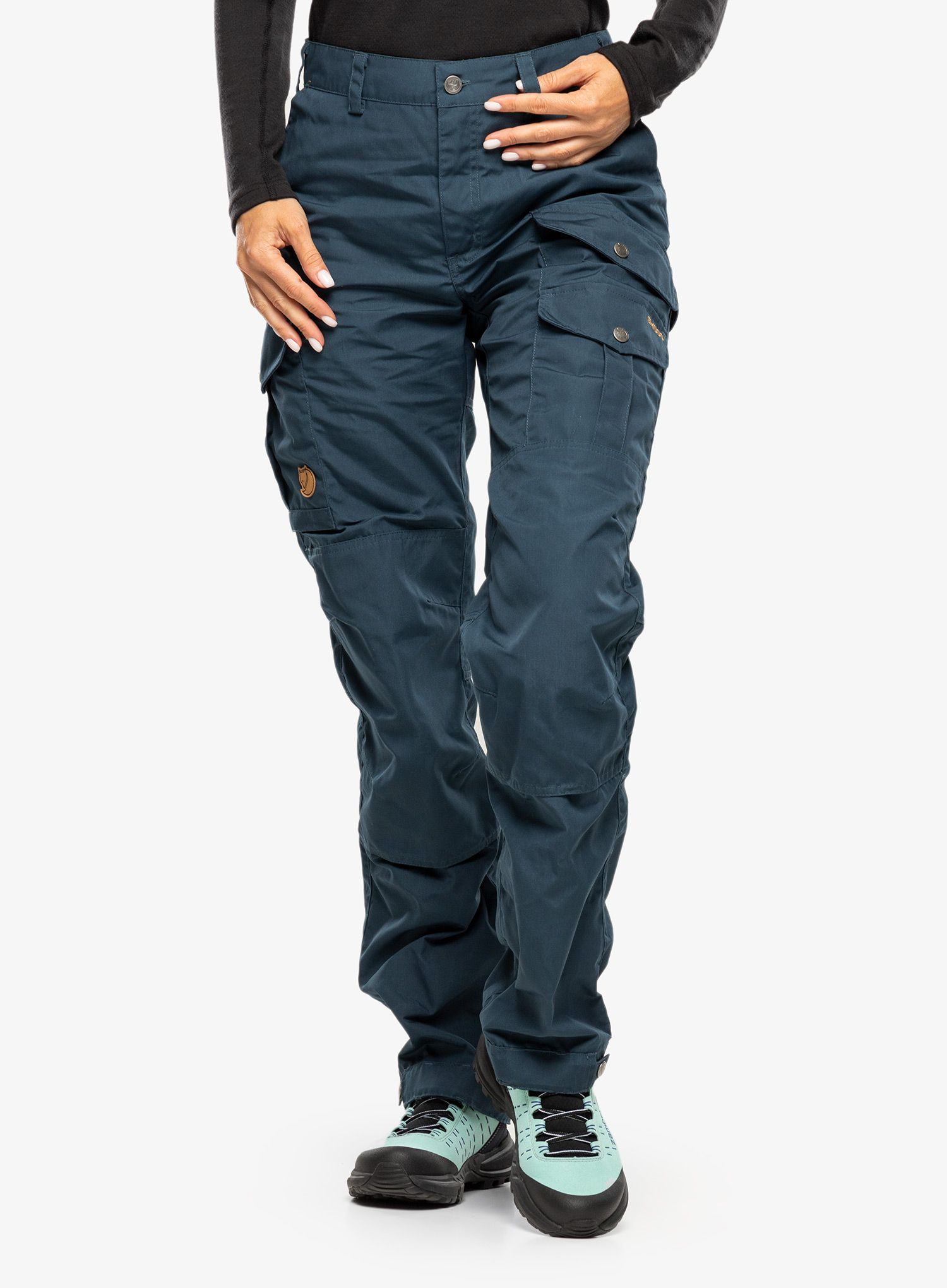 Trekové kalhoty dámské Fjallraven Vidda Pro Trousers - mountain blue