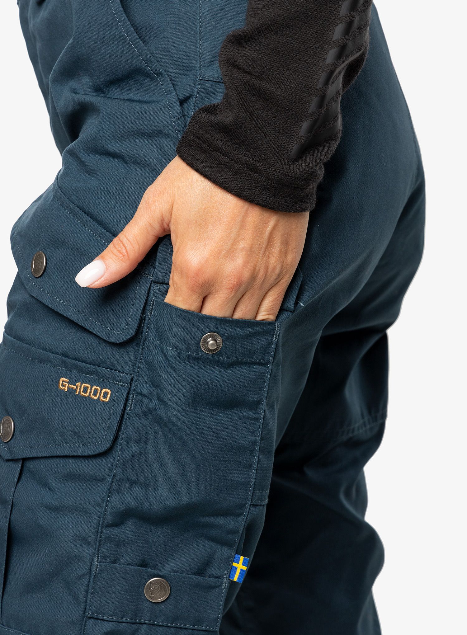Trekové kalhoty dámské Fjallraven Vidda Pro Trousers - mountain blue