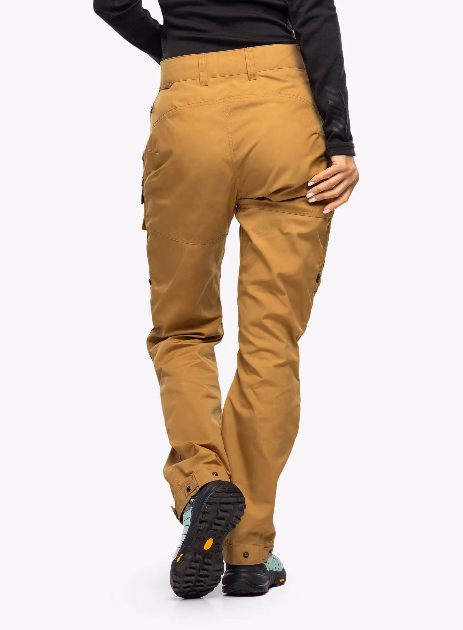 Trekové kalhoty dámské Fjallraven Vidda Pro Ventilated Trs - buckwheat brown