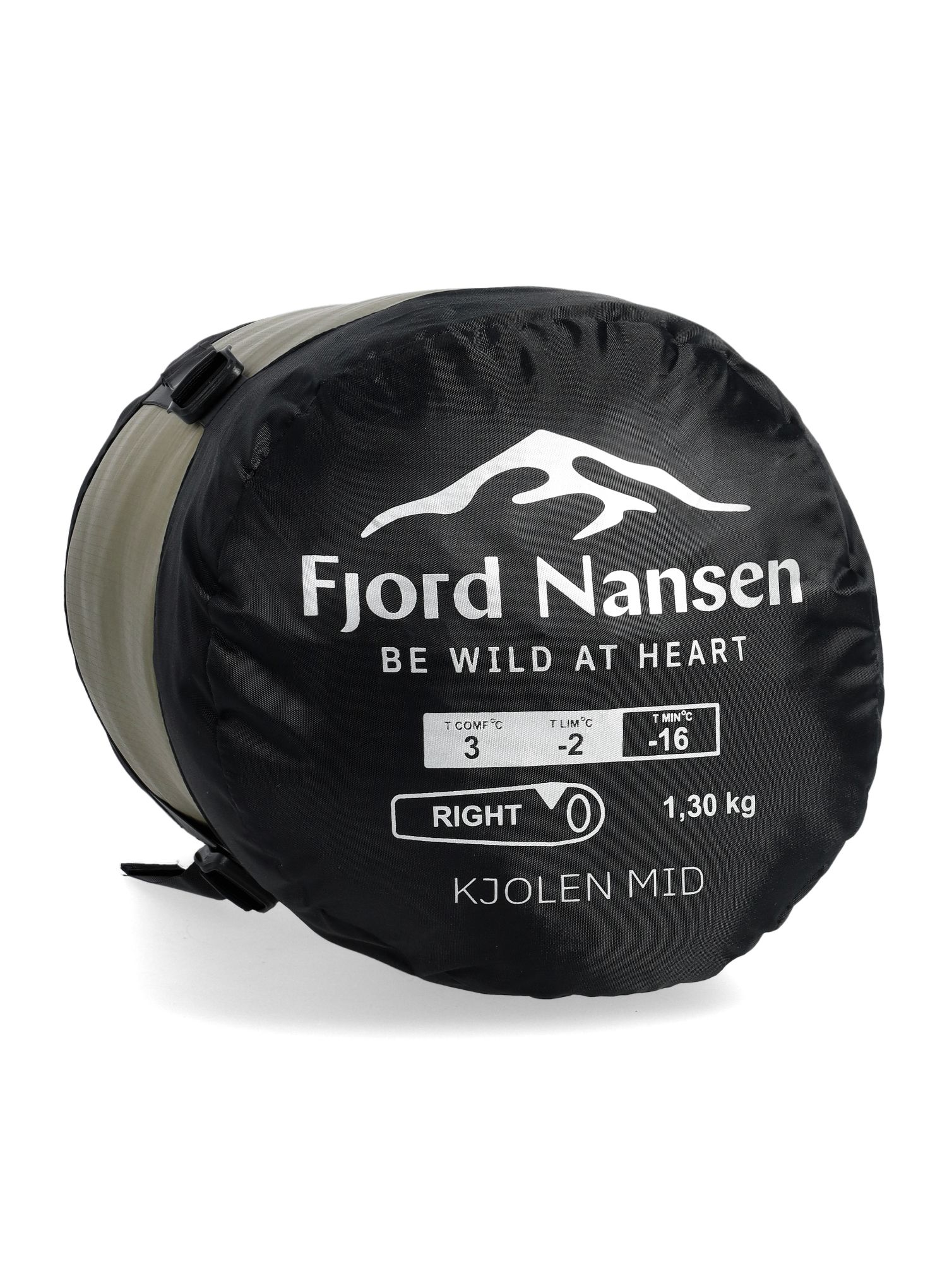 Spacák Fjord Nansen Kjolen Mid (178 cm) - olive drab