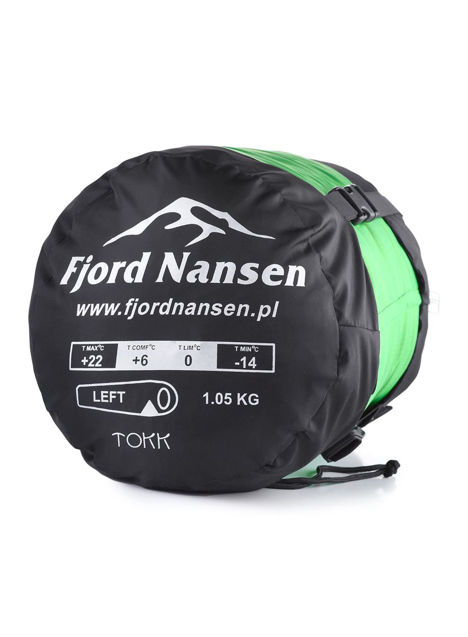 Spacák Fjord Nansen Tokk XL (195 cm) - emerald/emerald