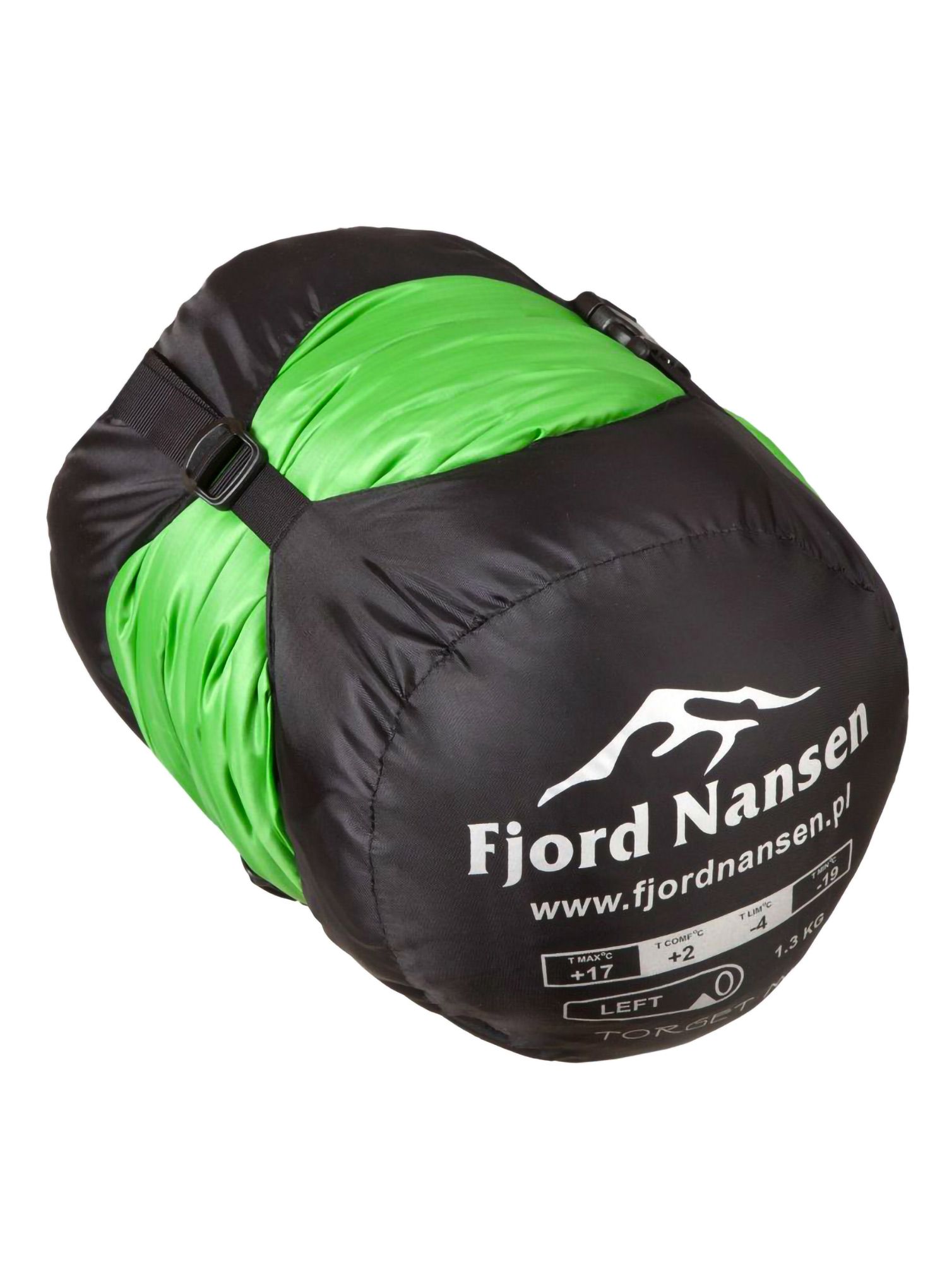 Spacák Fjord Nansen Torget XL (195 cm) - emerald/emerald