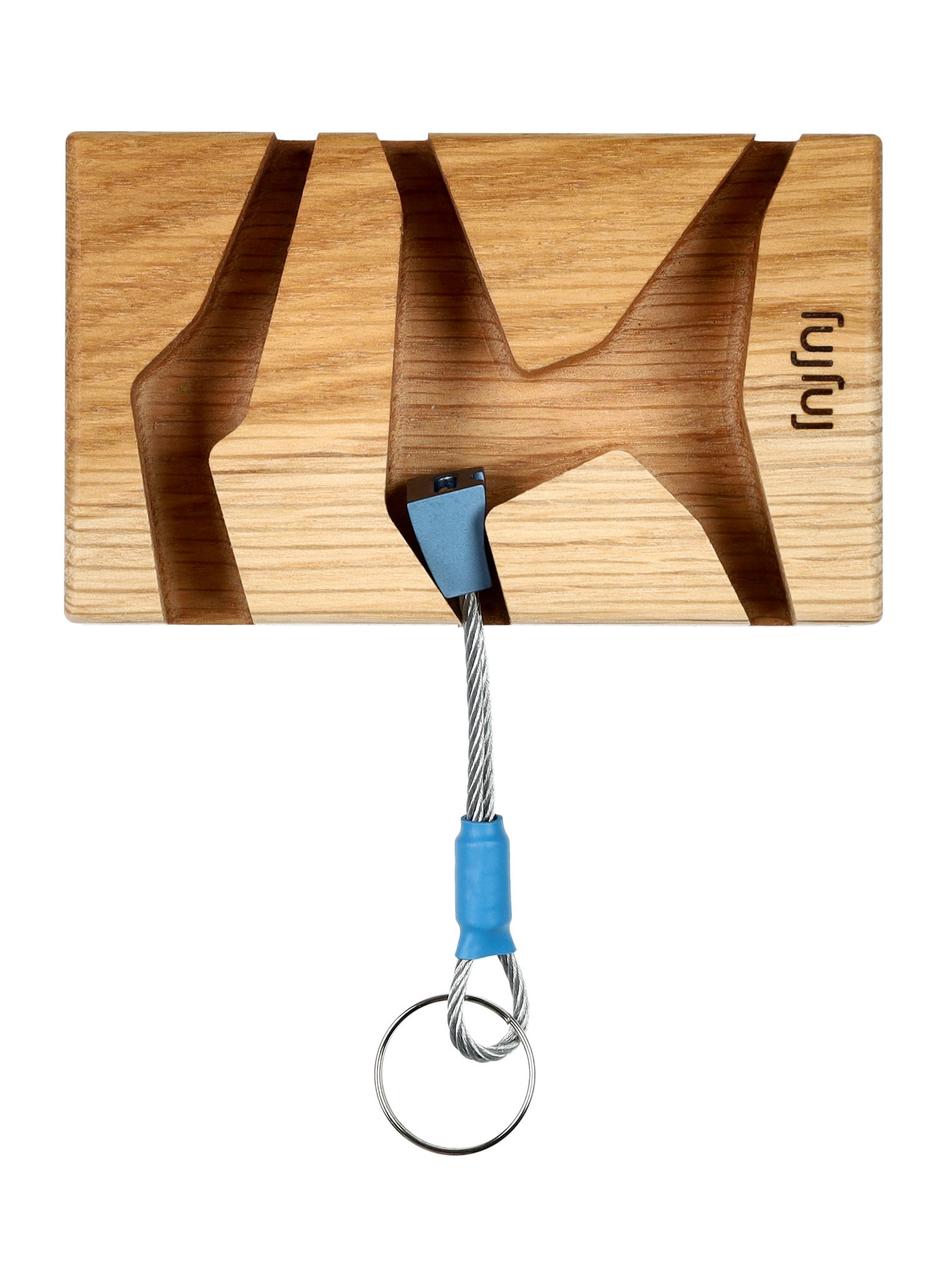 Věšák na klíče FujFuj Oak Wood Rocker Mini 2 