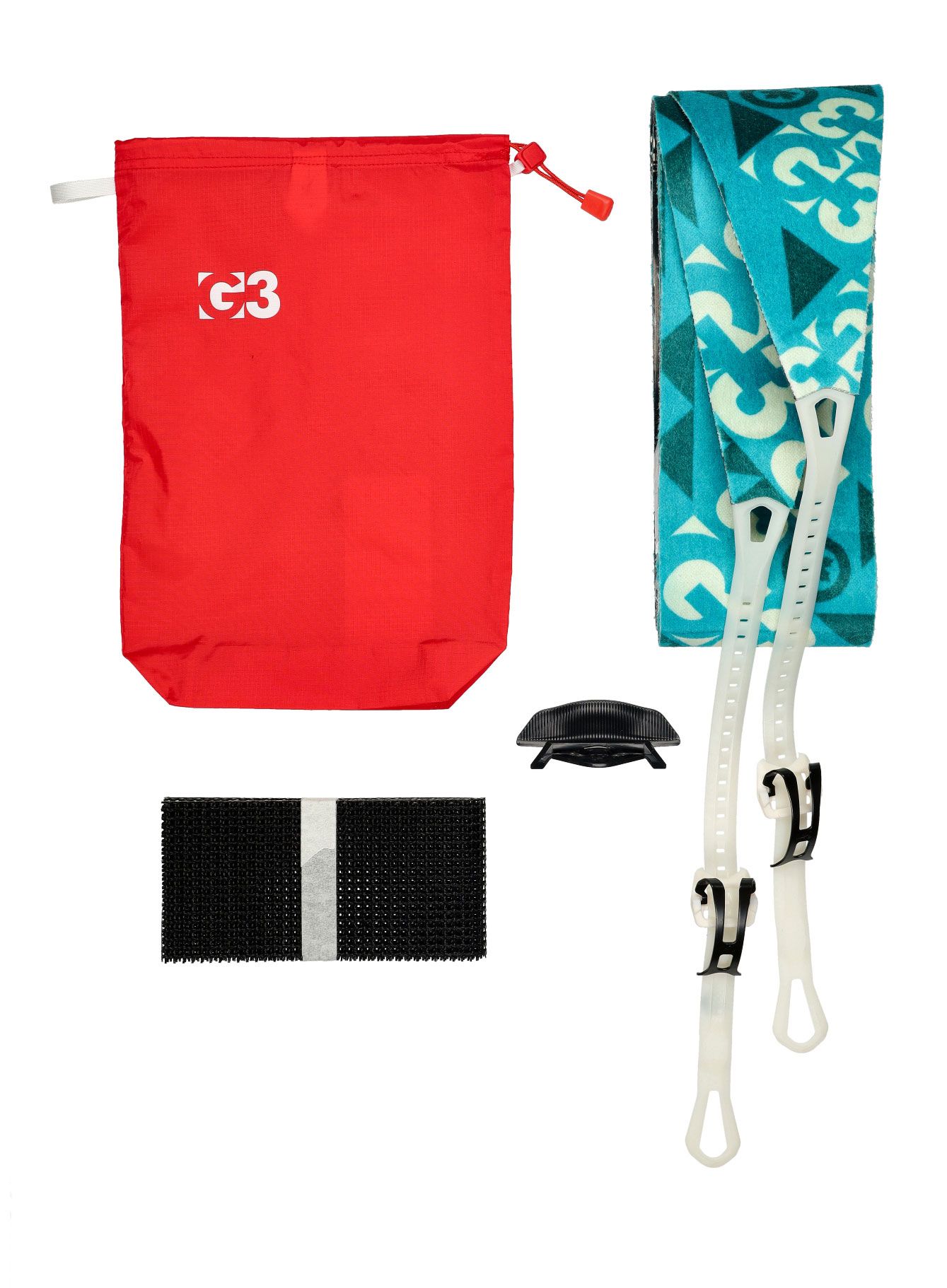 Stoupací pásy G3 Alpinist+ Glide 115 mm- teal/teal