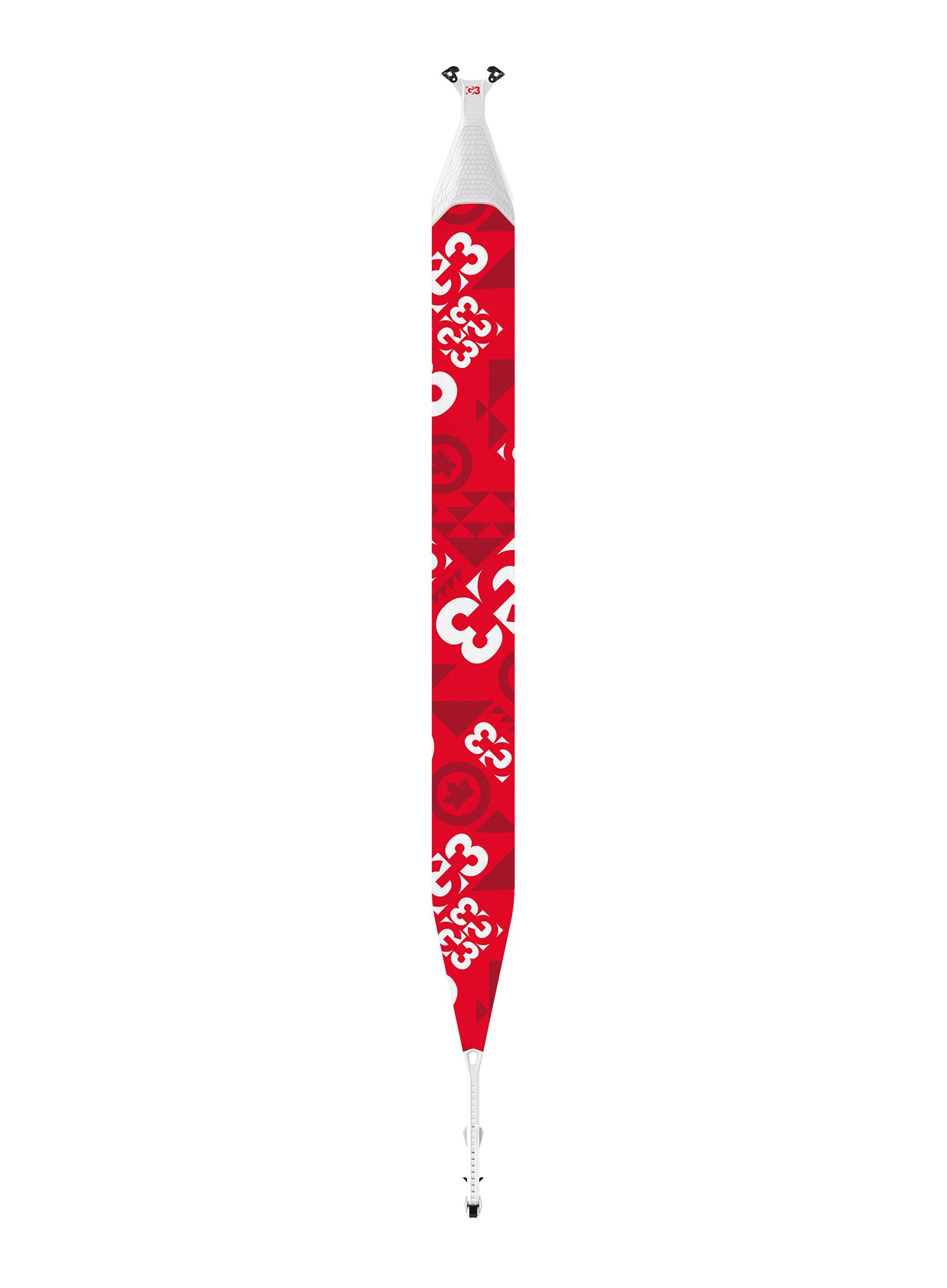 Stoupací pásy G3 Alpinist+ Universal ffDWR 100 mm - red