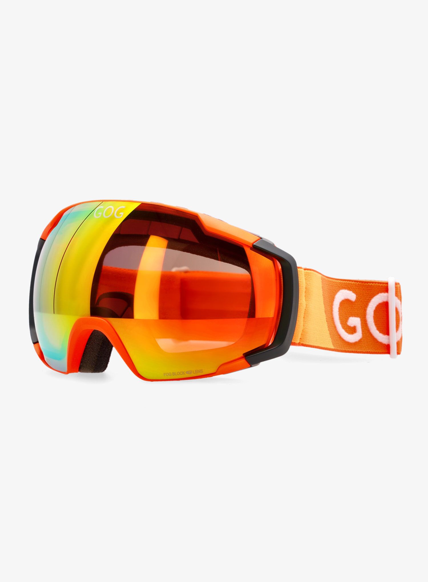 Lyžařské brýle GOG Beez - matt neon orange/poly.red