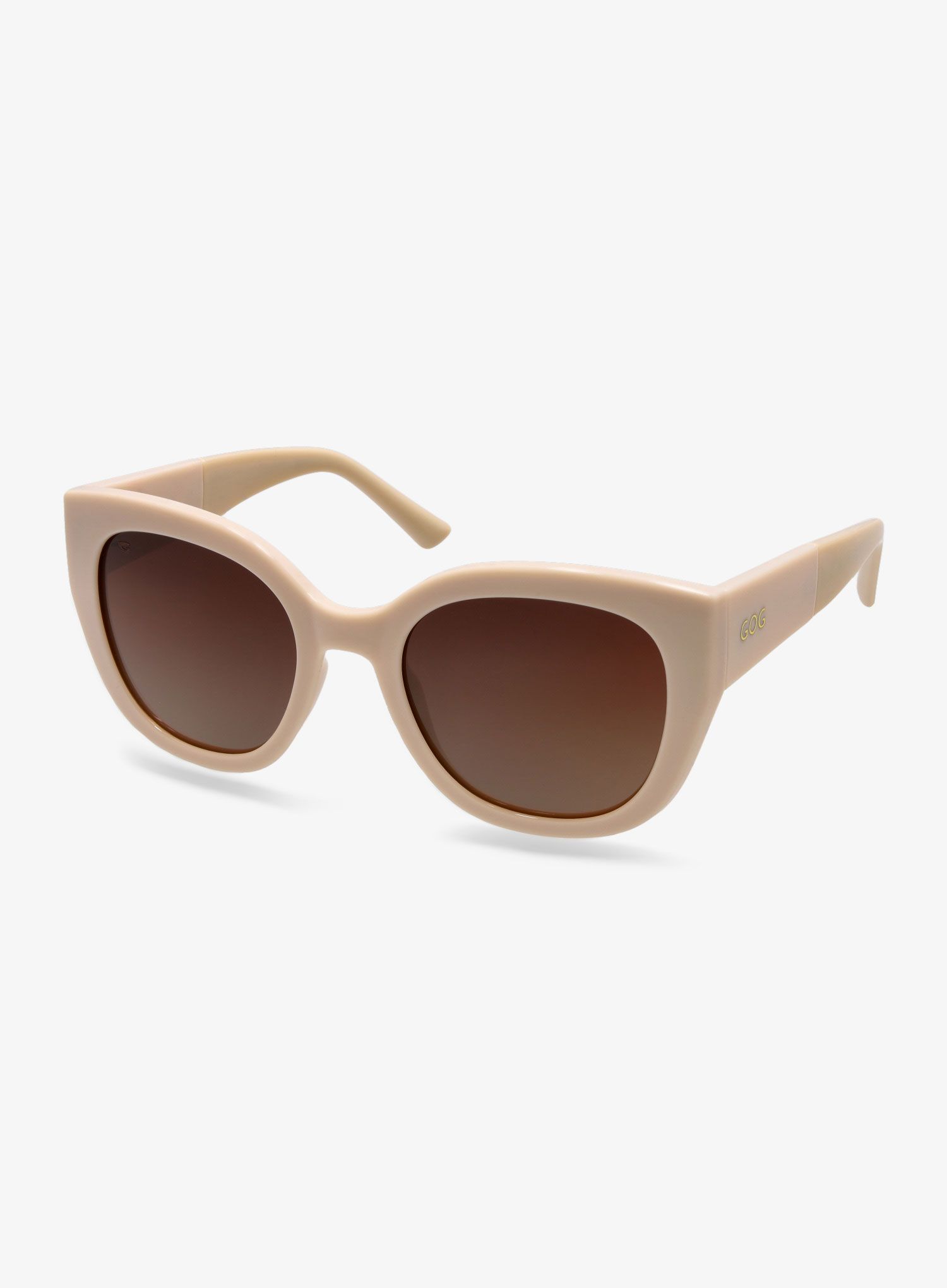 Dámské polarizační brýle GOG Claire - gradient brown/beige
