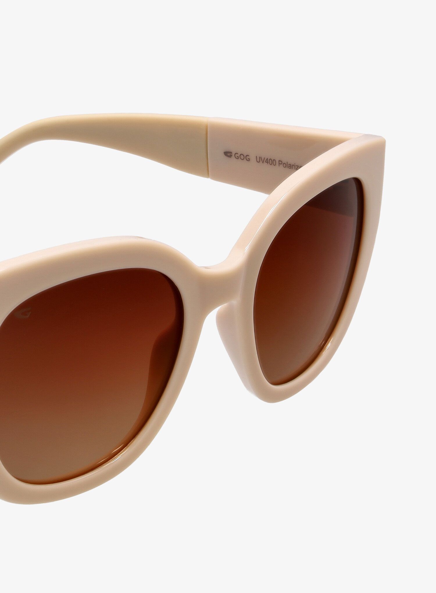 Dámské polarizační brýle GOG Claire - gradient brown/beige