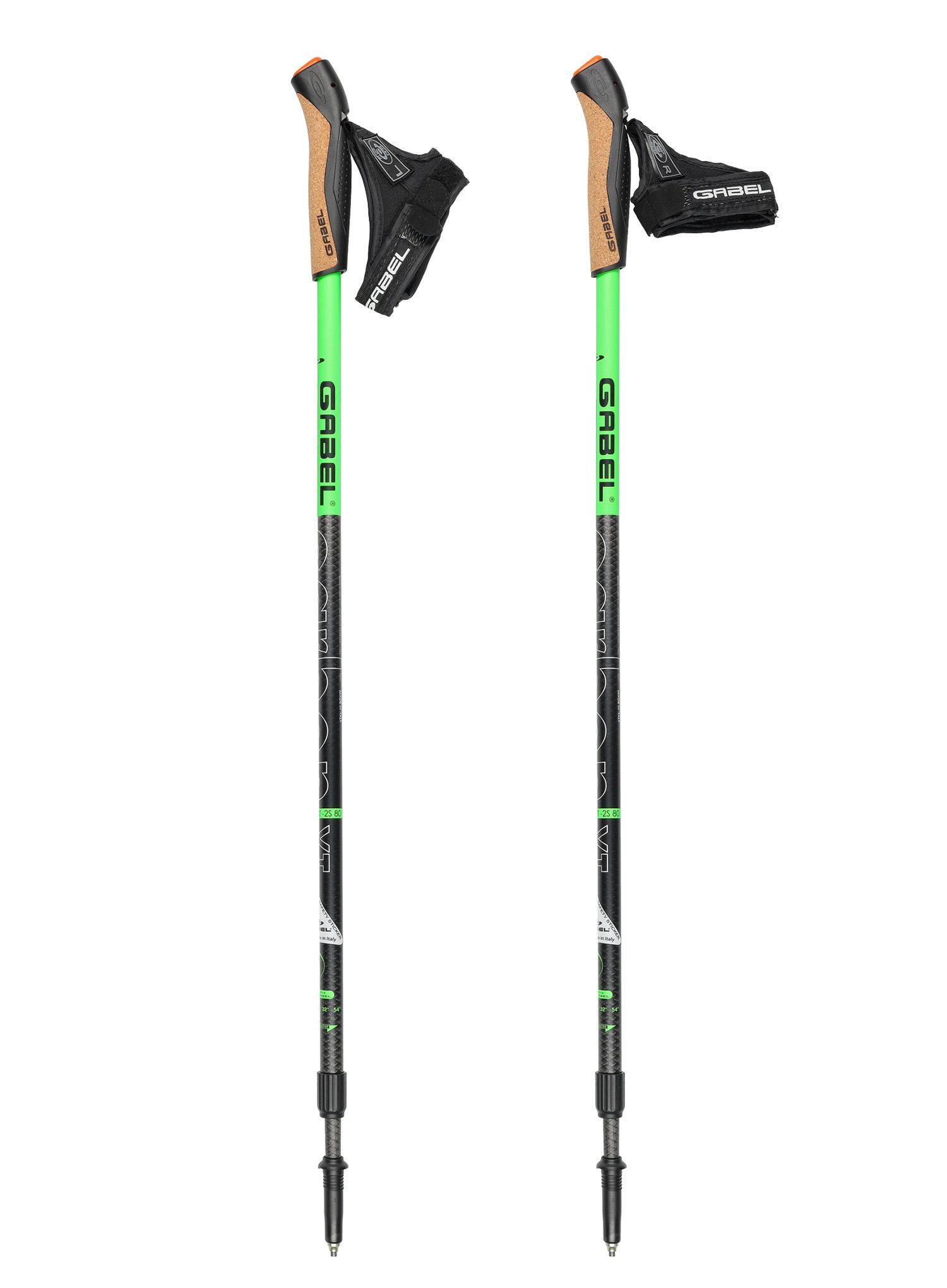 Nordic walking hůlky Gabel Carbon XT 2S-80 - A.I.