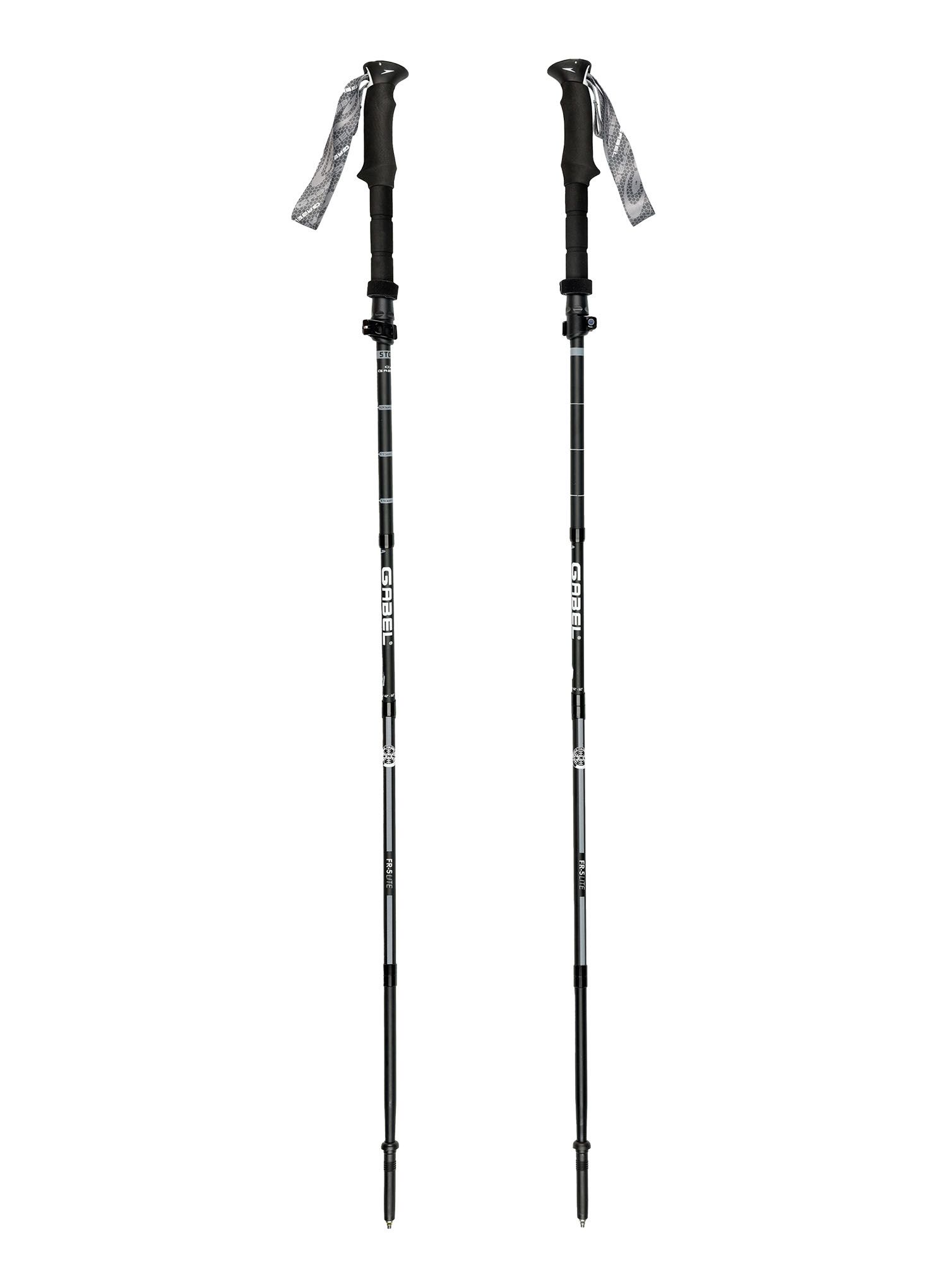Trekové hole Gabel FR-5 FL Lite XTS - black