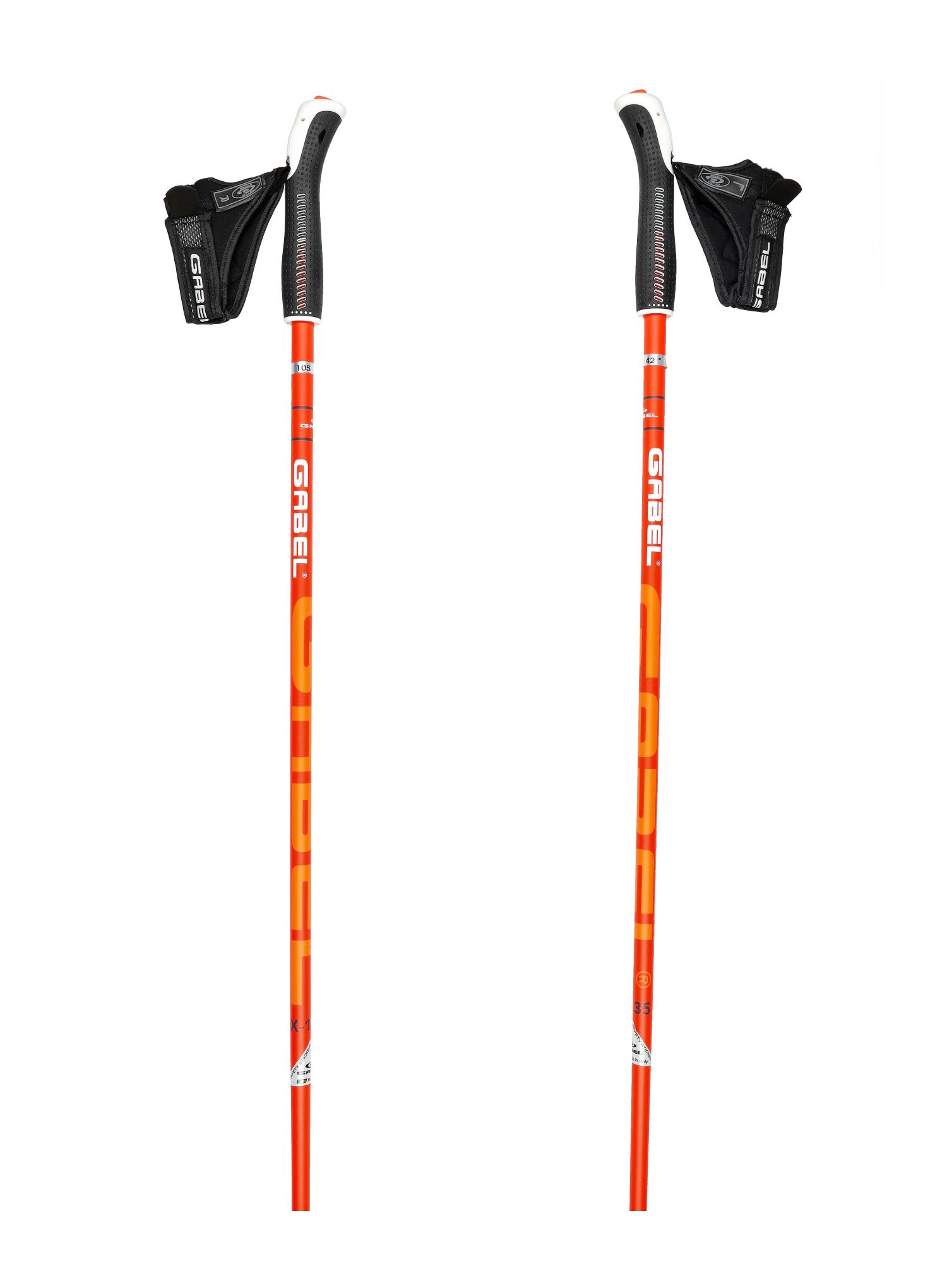 Hůlky na chůzi Gabel X-1.35 - orange