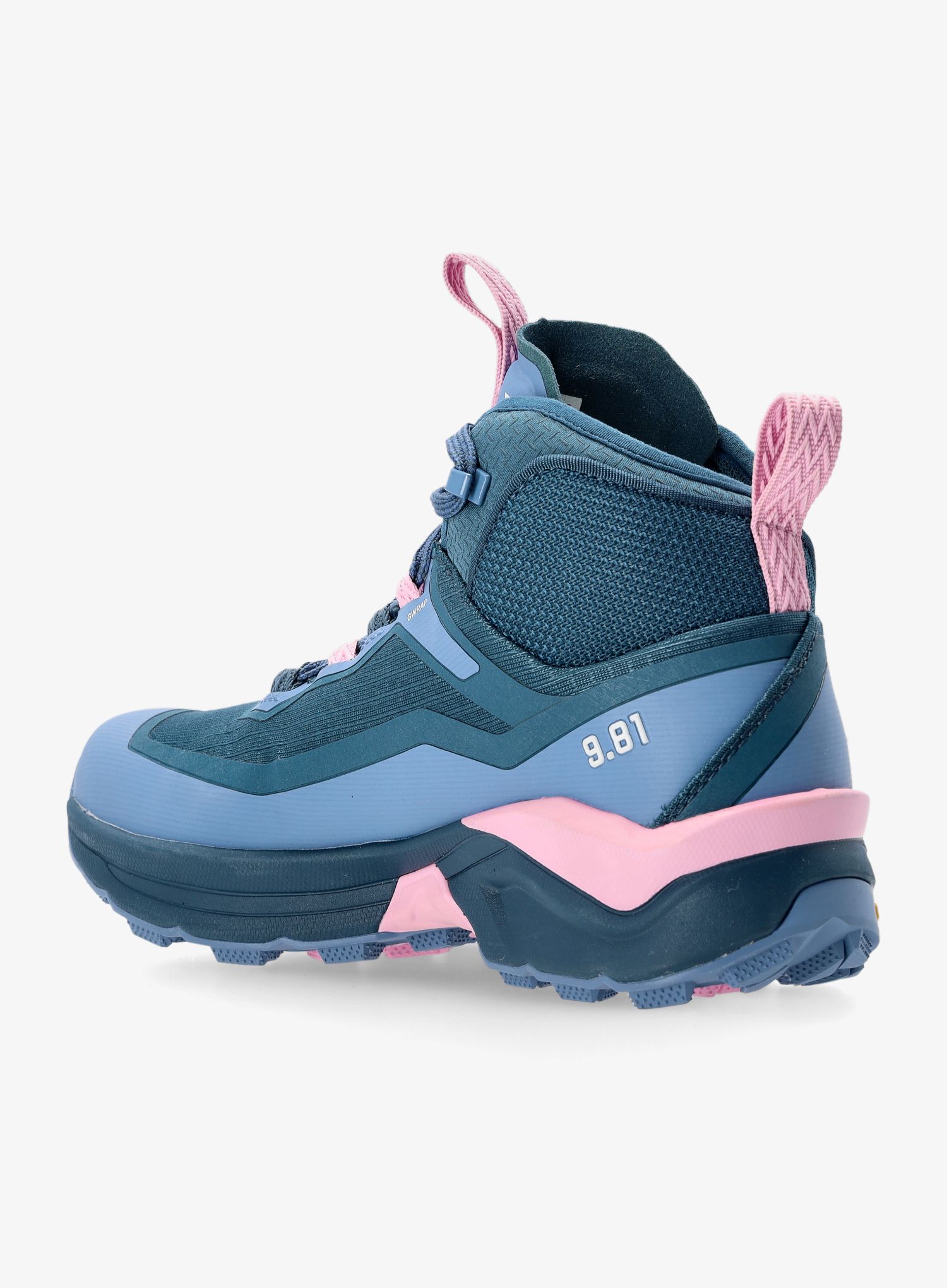 Turistické boty dámské Garmont 9.81 Engage Mid GTX - corsair blue/lavender rose