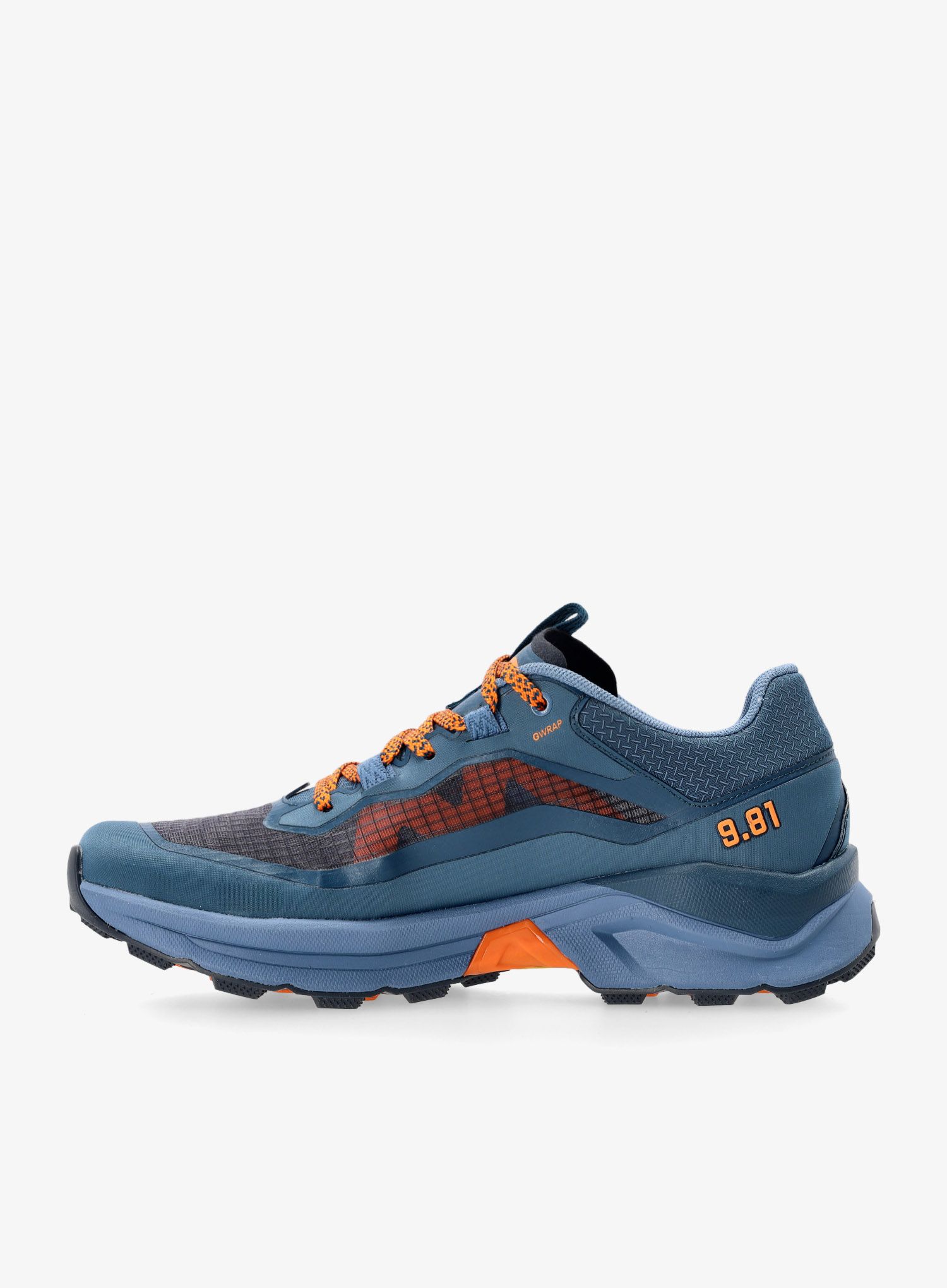 Turistické boty Garmont 9.81 Engage - corsair blue/persimmon orange