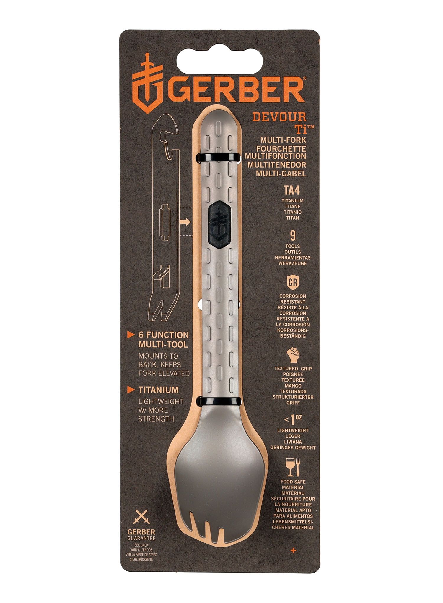 Spork Gerber Devour - titanium