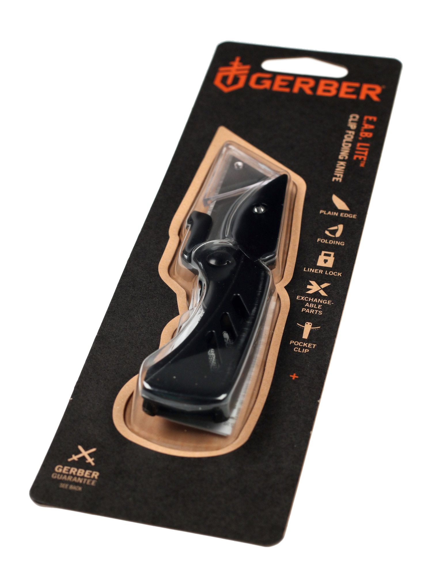 Turistický nůž Gerber EAB Utility Lite - black