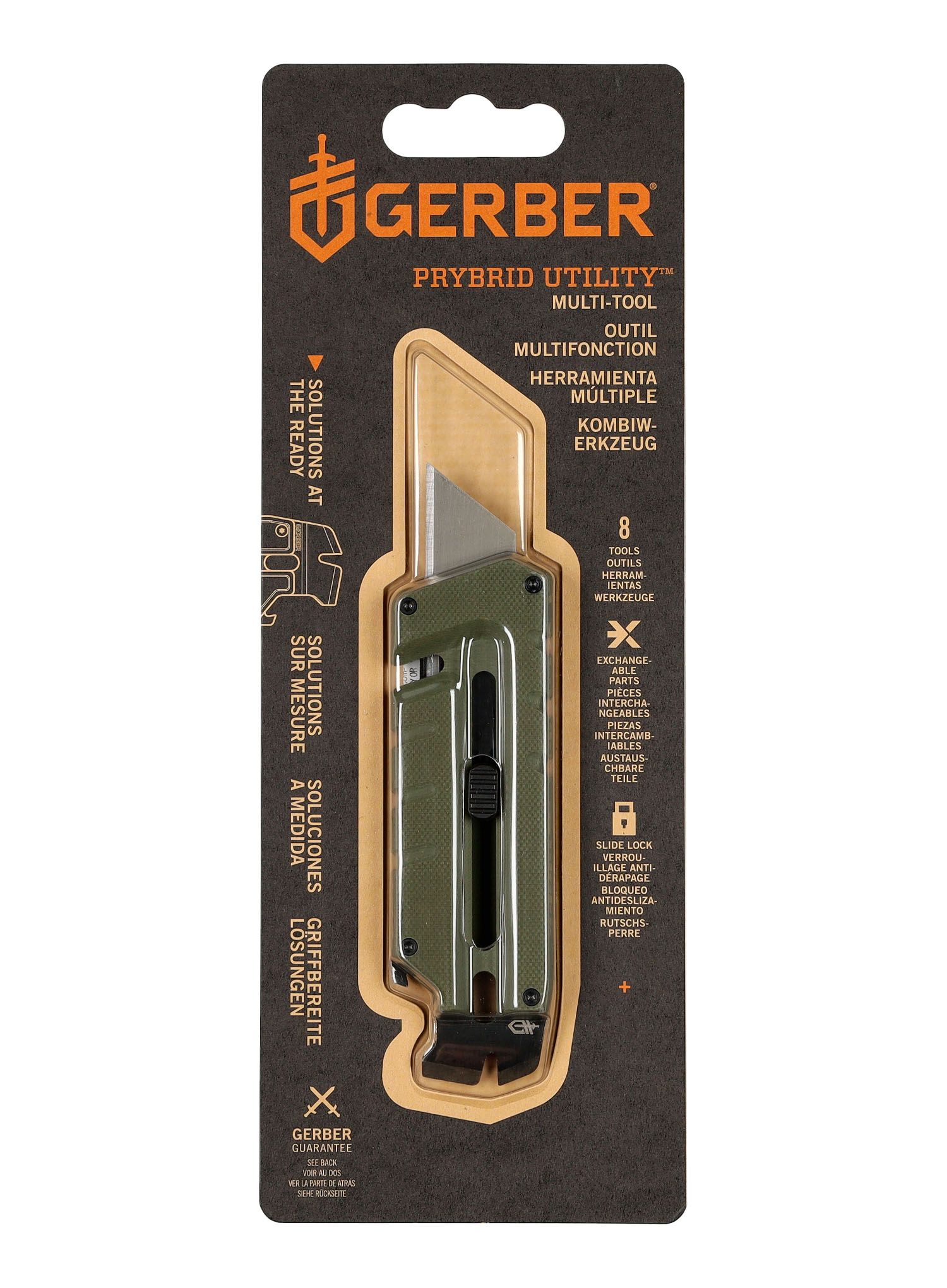 Multitool Gerber Prybrid Utility - green