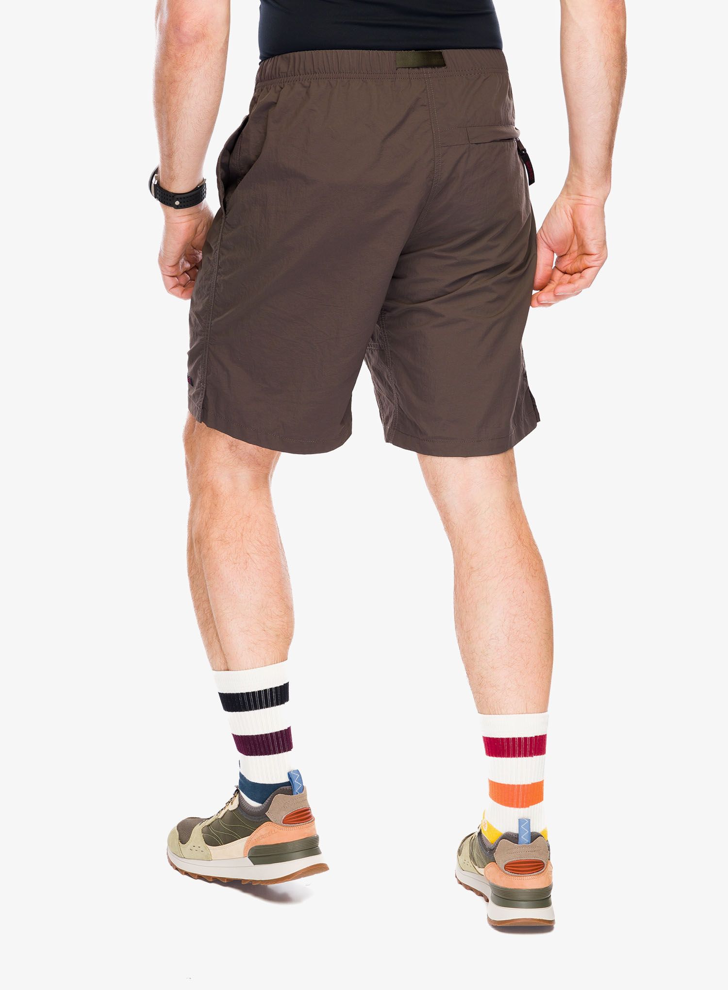 Pánské kraťasy Gramicci Nylon Packable G-Short - dark brown