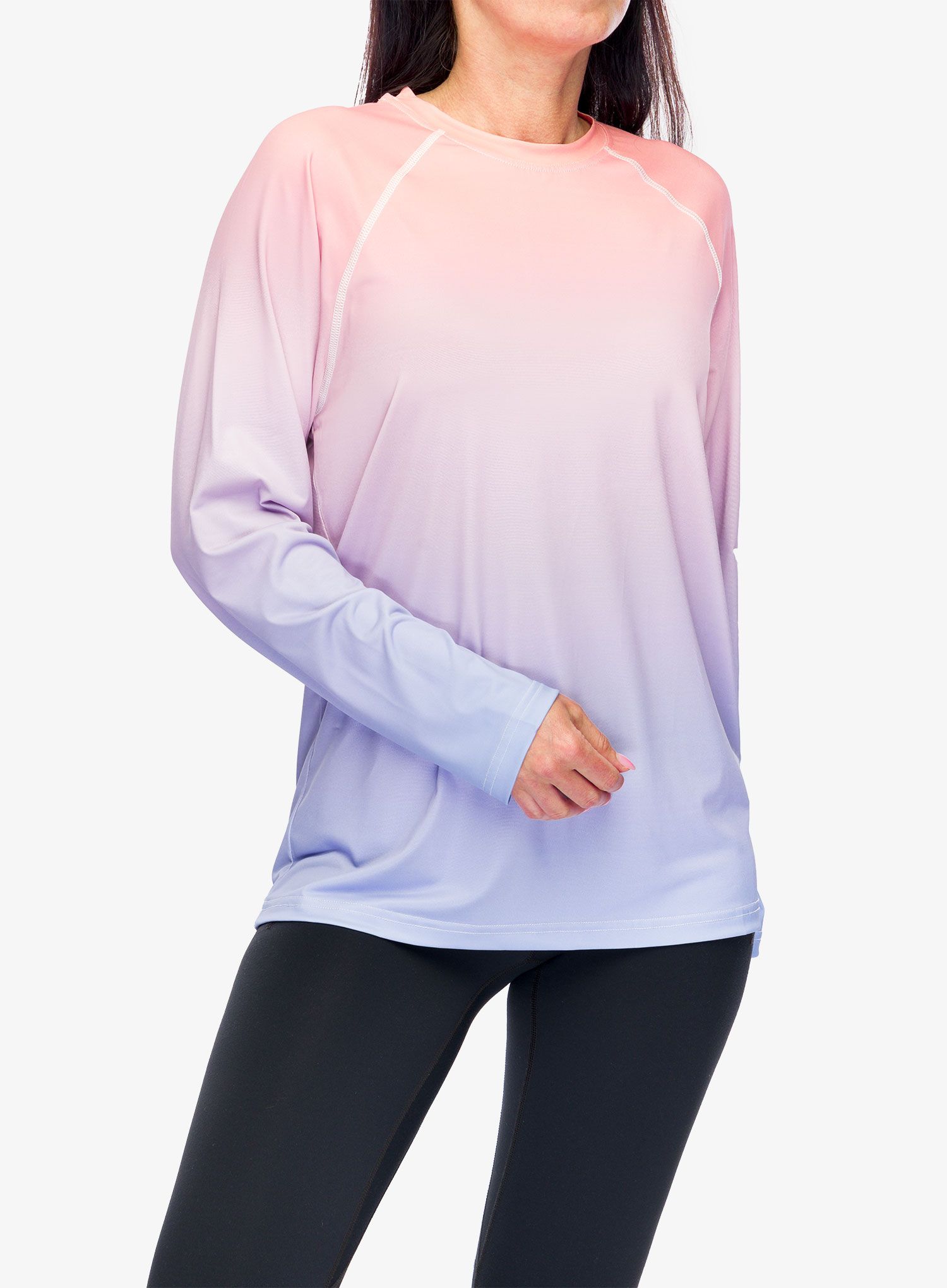 Longsleeve Gramicci Upf-Shield Long Sleeve Top - gradation blue