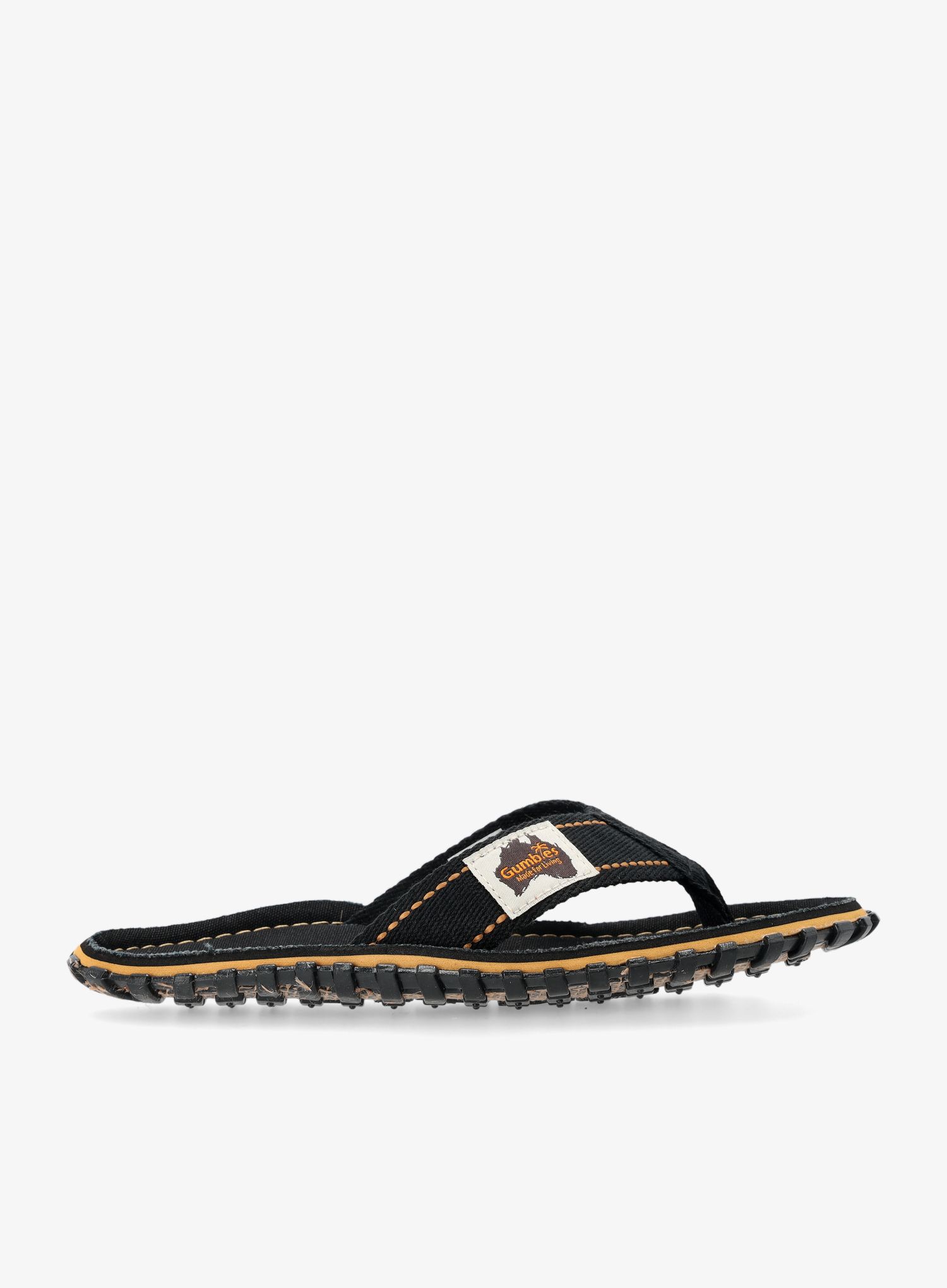Žabky Gumbies Islander Canvas Flip-Flops - classic black