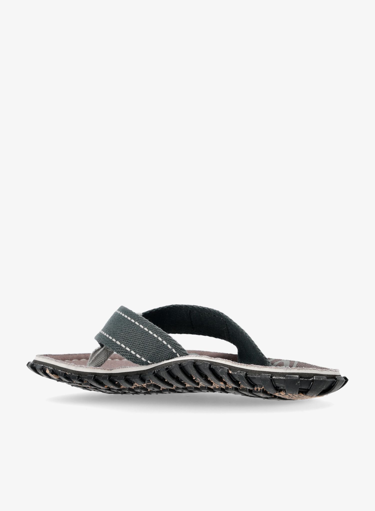 Žabky Gumbies Islander Canvas Flip-Flops - cool grey/grey