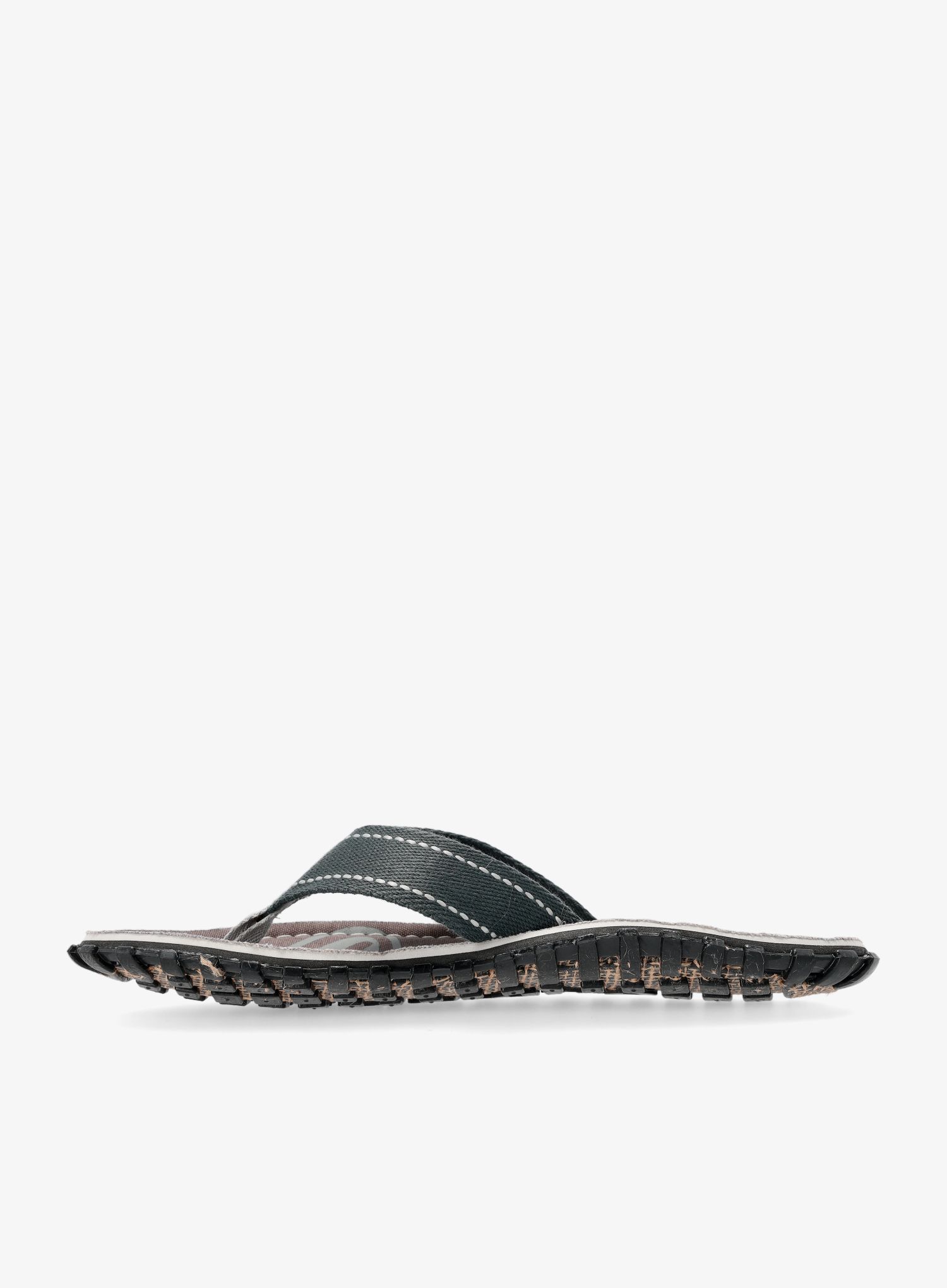 Žabky Gumbies Islander Canvas Flip-Flops - cool grey/grey