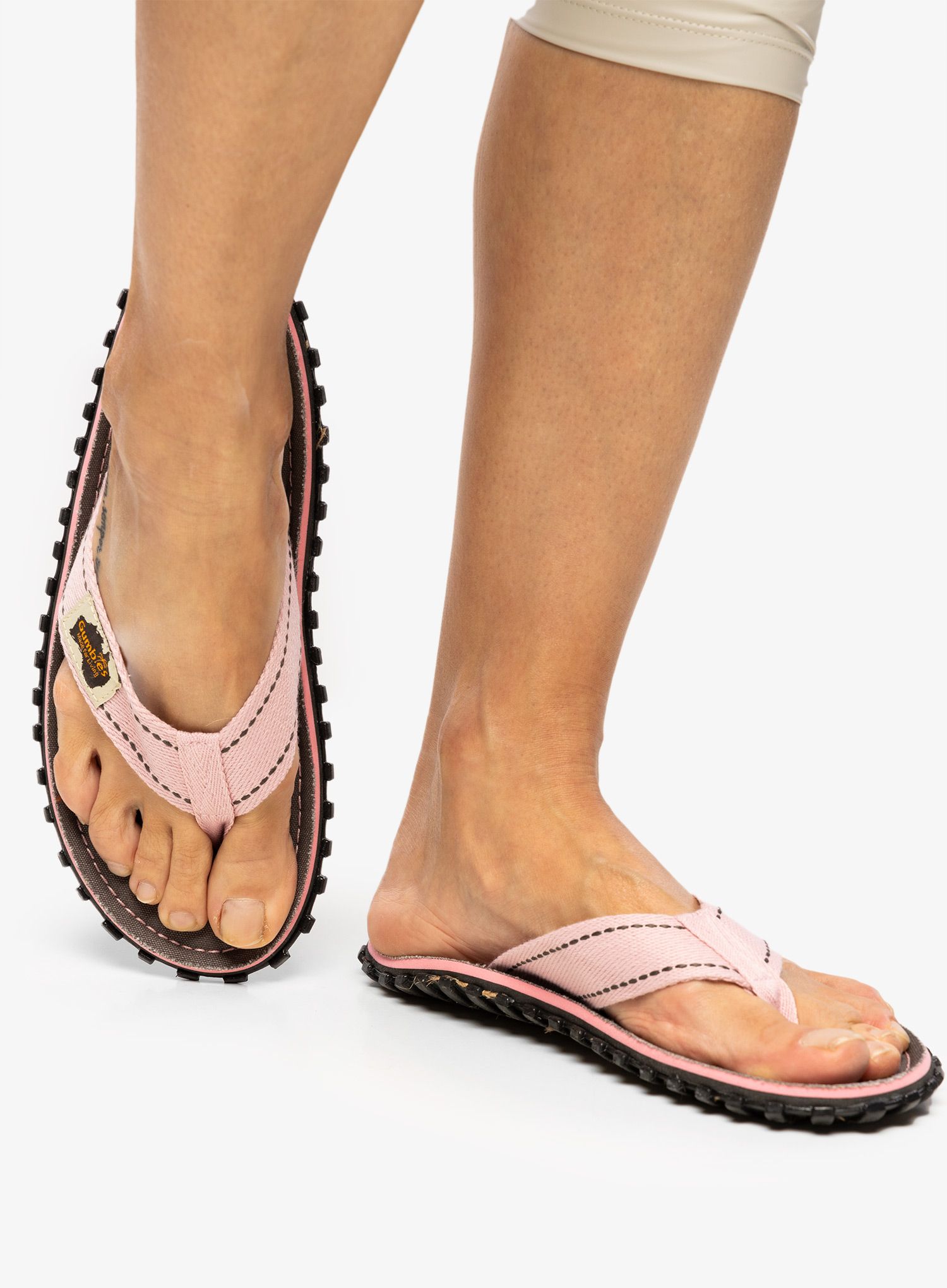 Žabky Gumbies Islander Canvas Flip-Flops - grey turtle