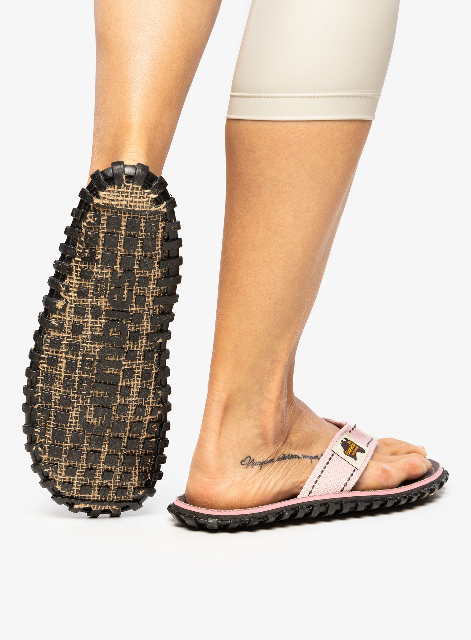 Žabky Gumbies Islander Canvas Flip-Flops - grey turtle