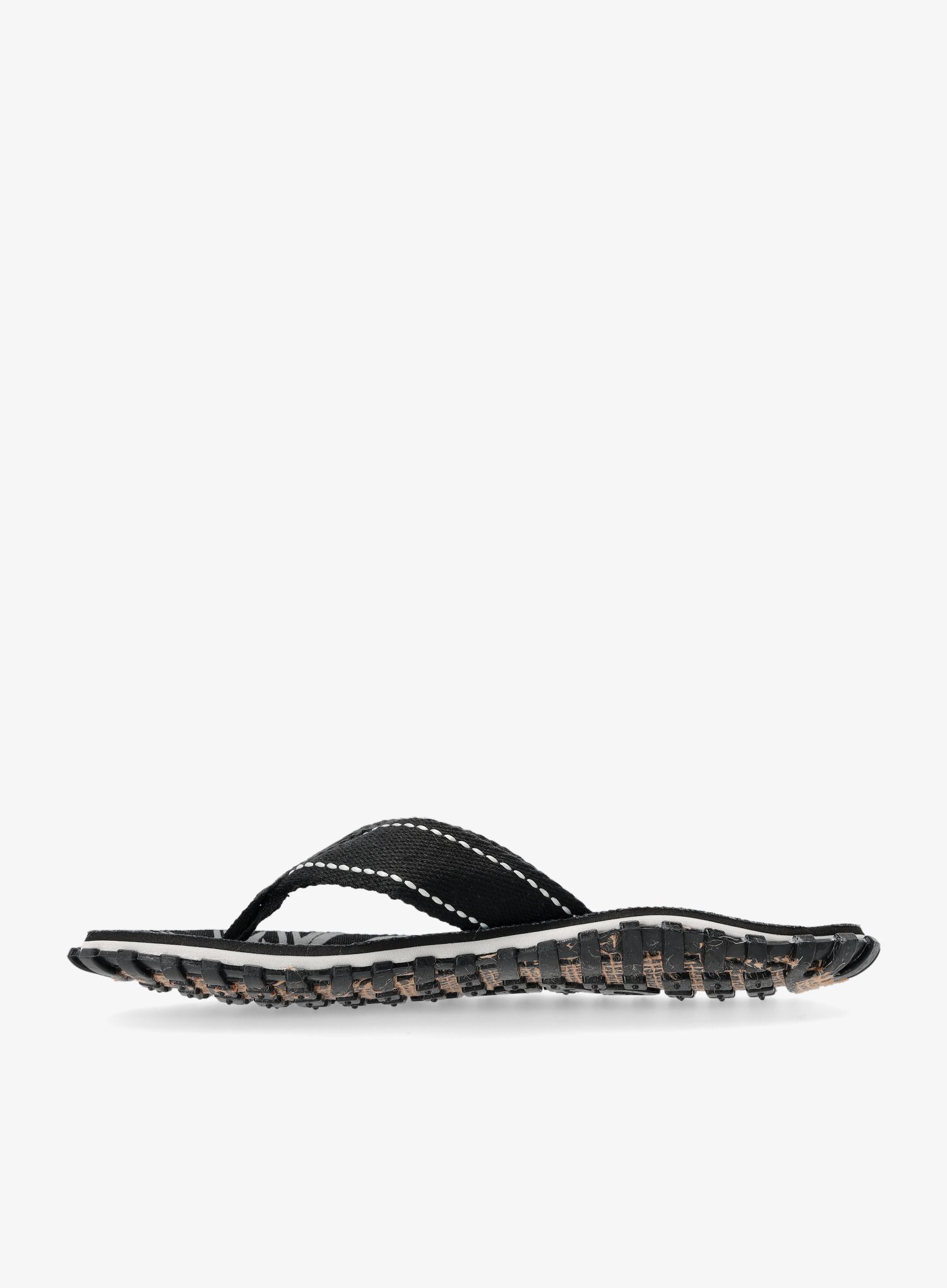 Žabky Gumbies Islander Canvas Flip-Flops - midnight black