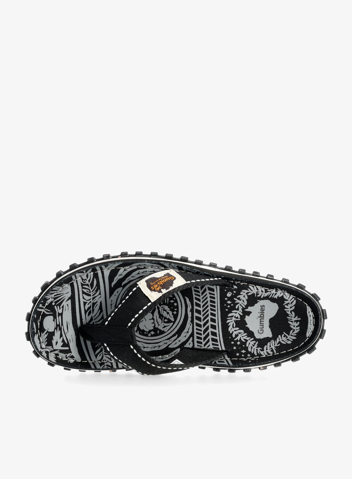 Žabky Gumbies Islander Canvas Flip-Flops - midnight black