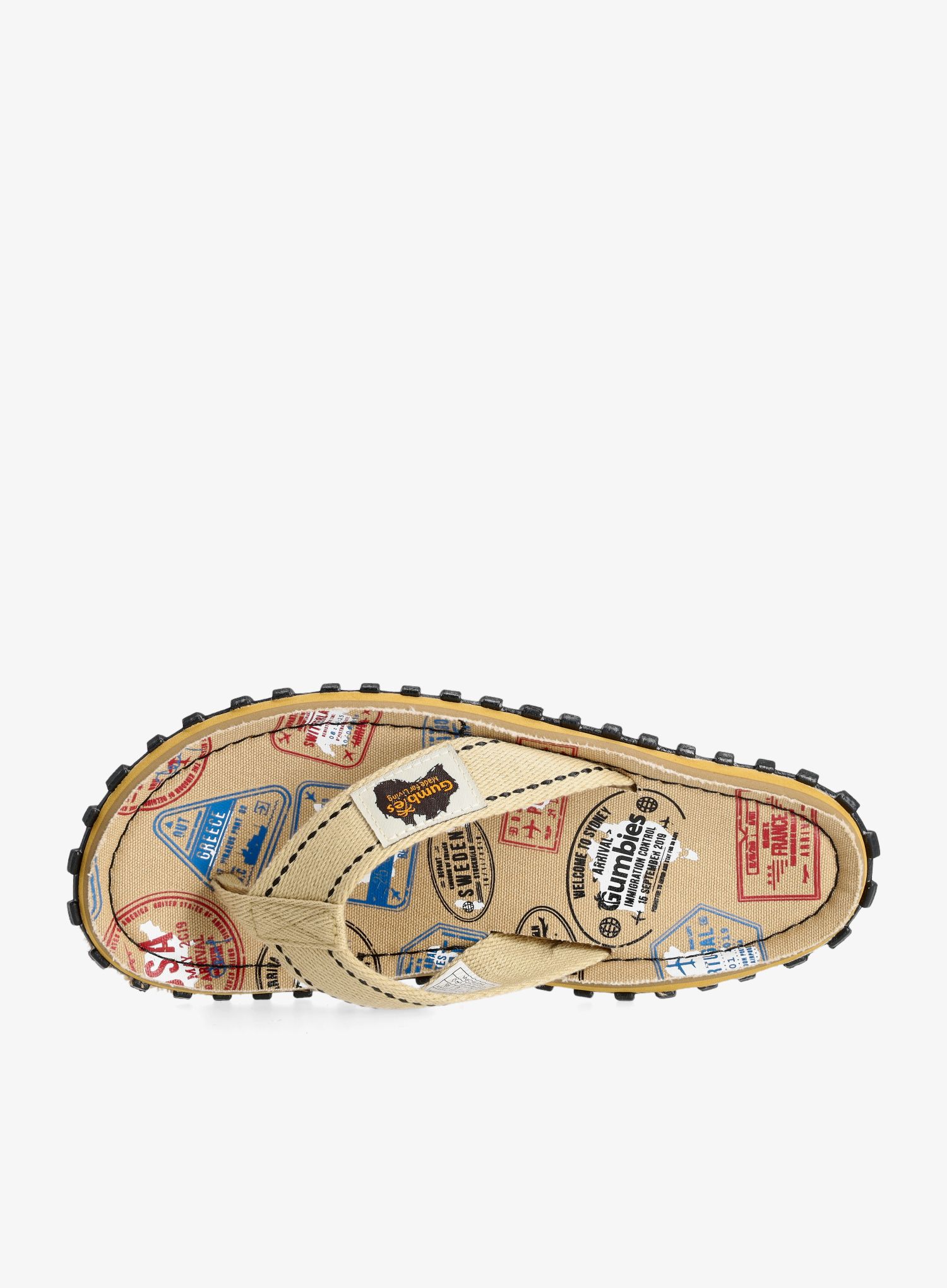 Žabky Gumbies Islander Canvas Flip-Flops - traveller
