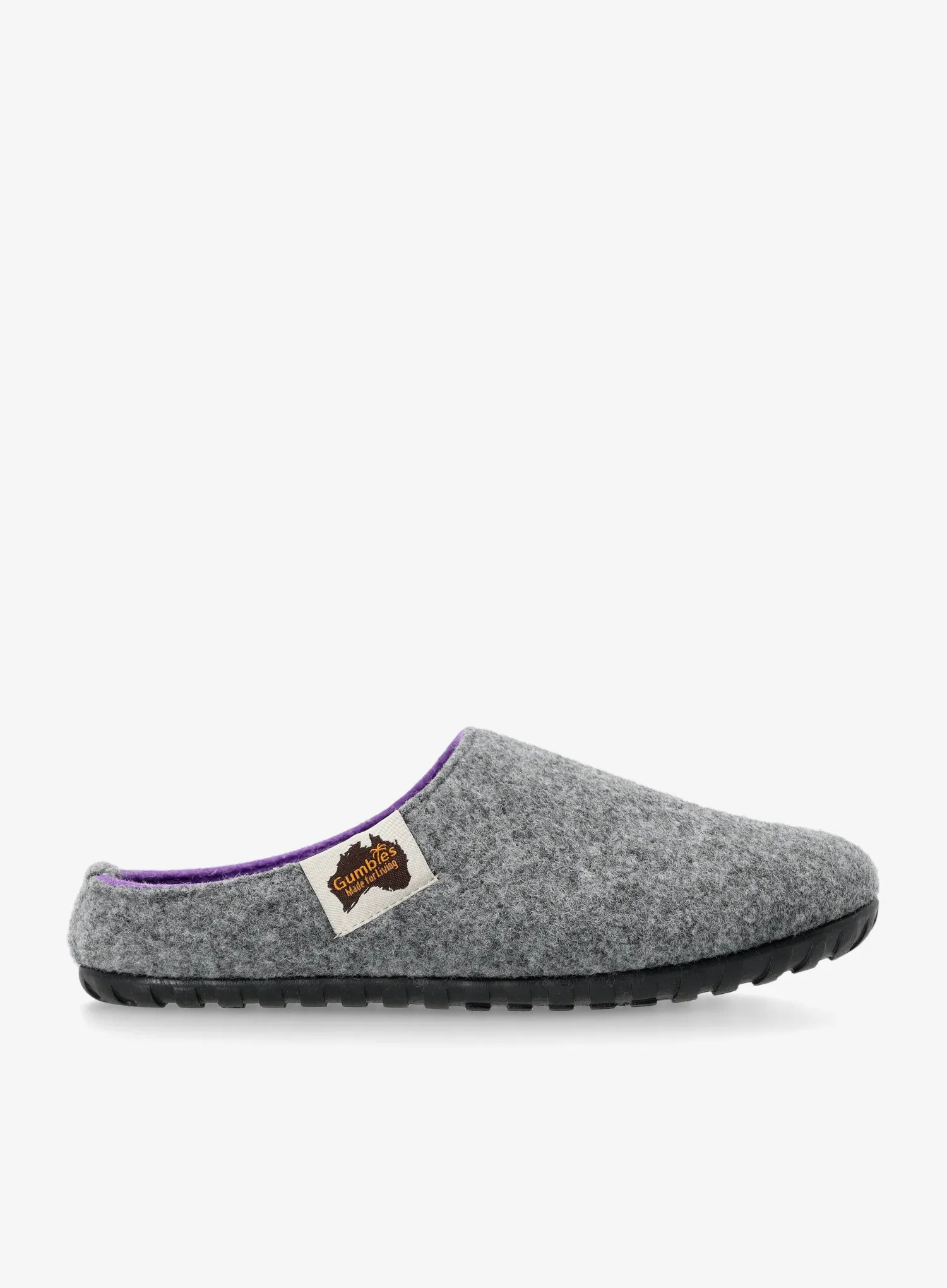 Papuče Gumbies Outback - grey/purple
