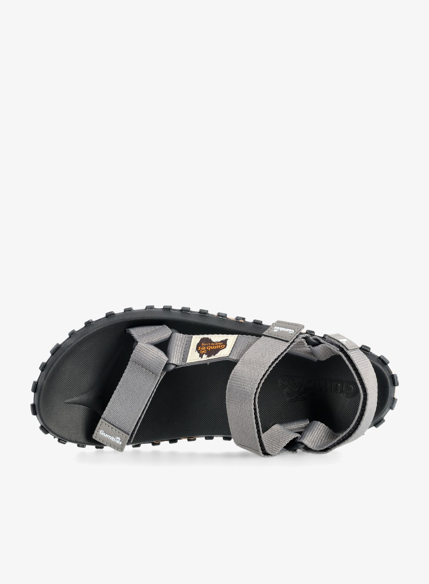 Turistické sandály Gumbies Scrambler Sandals - gray/gray