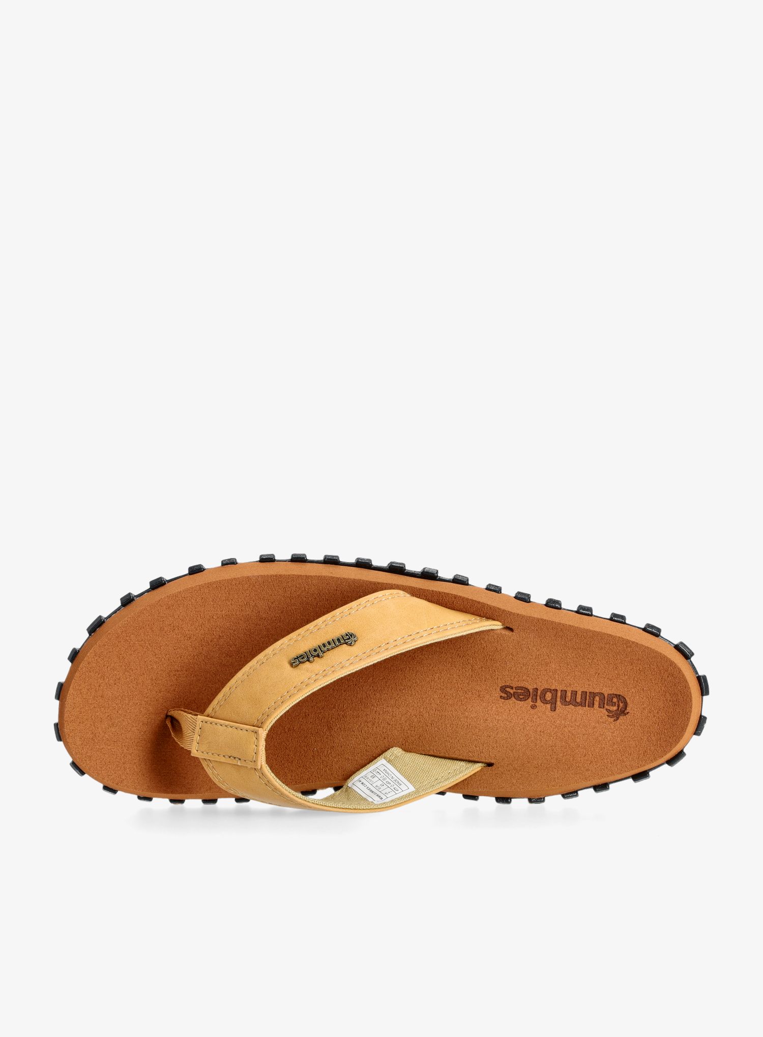 Žabky Gumbies Vegovert Flip-Flops - tan