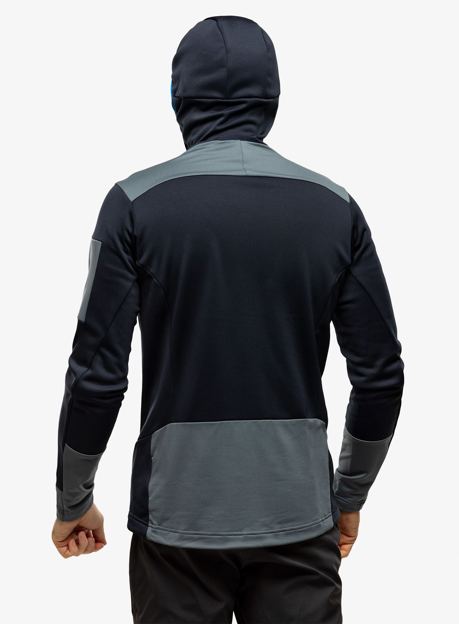 Mikina s kapucí Haglofs Astral Hood - tarn blue/steel blue