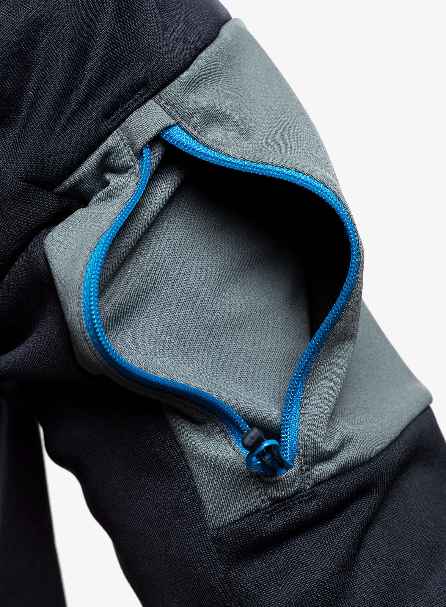 Mikina s kapucí Haglofs Astral Hood - tarn blue/steel blue
