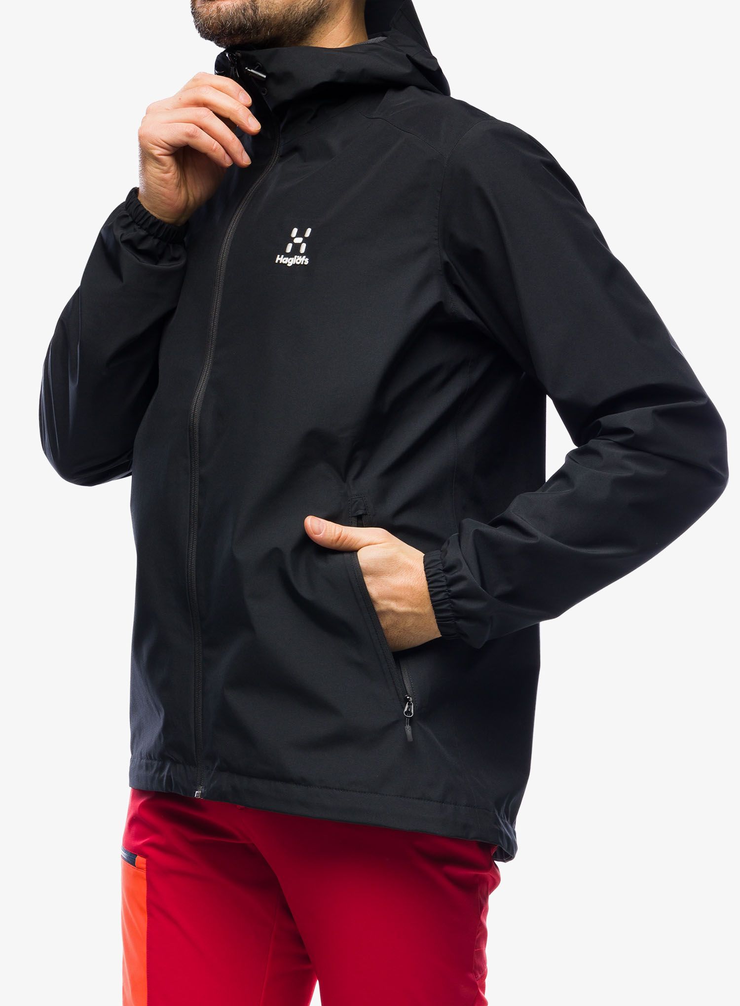 GORE-TEX bunda Haglofs Betula GTX Jacket - true black