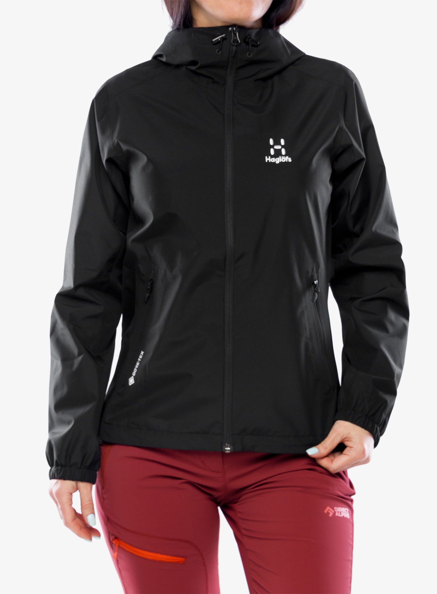 GORE TEX bunda dámská Haglofs Betula GTX Jacket - true black
